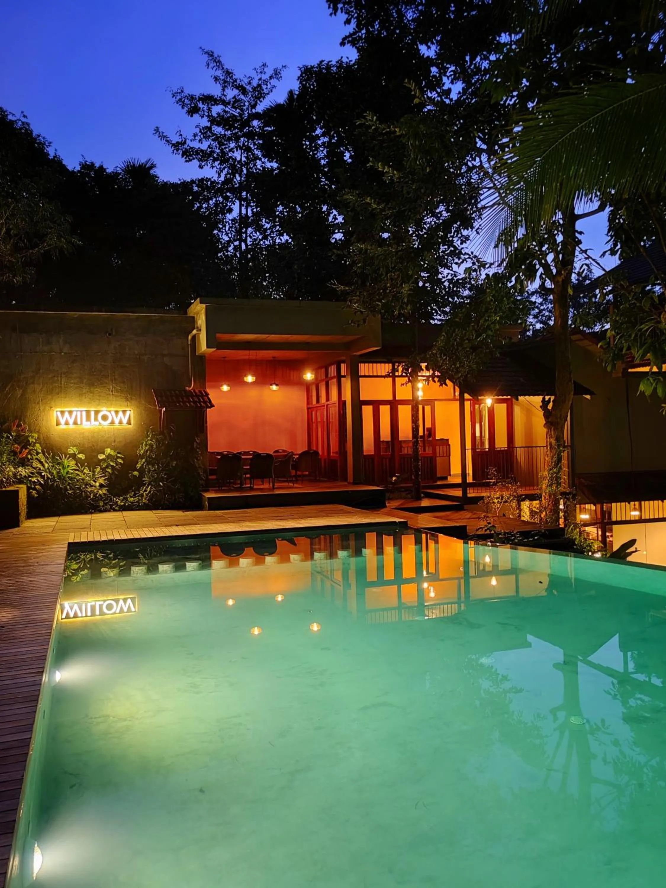 Night in Willow Resorts Wayanad