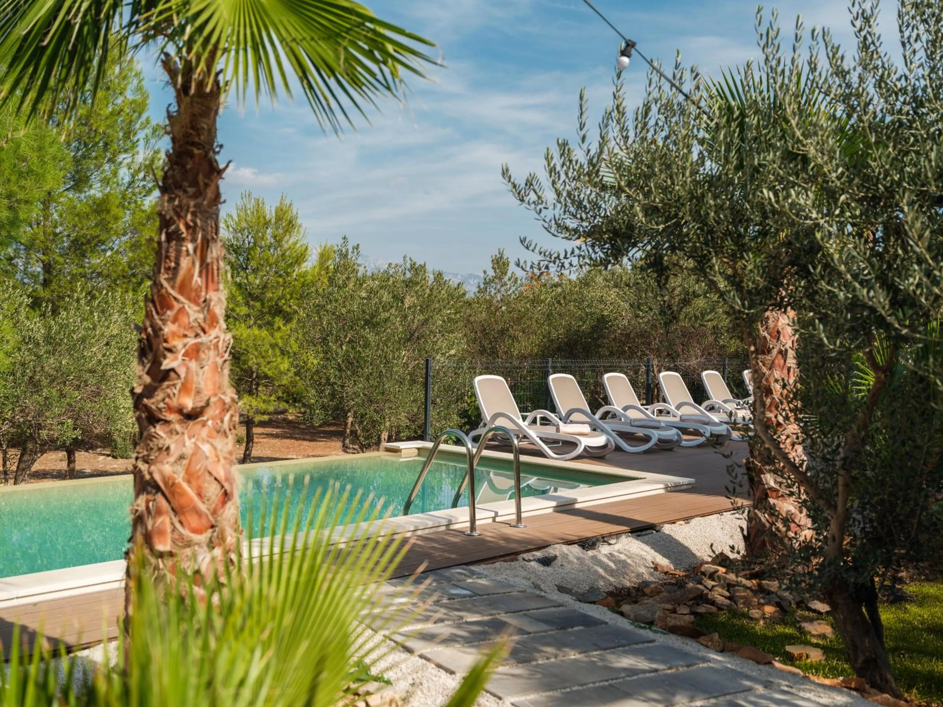 Pool view in Waterman Beach Village