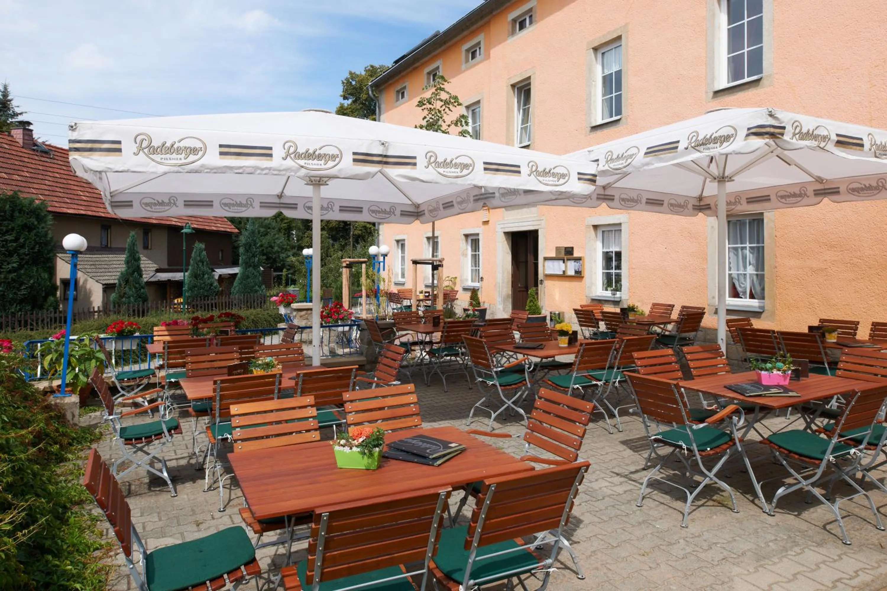 Balcony/Terrace in Landhotel Zum Erbgericht
