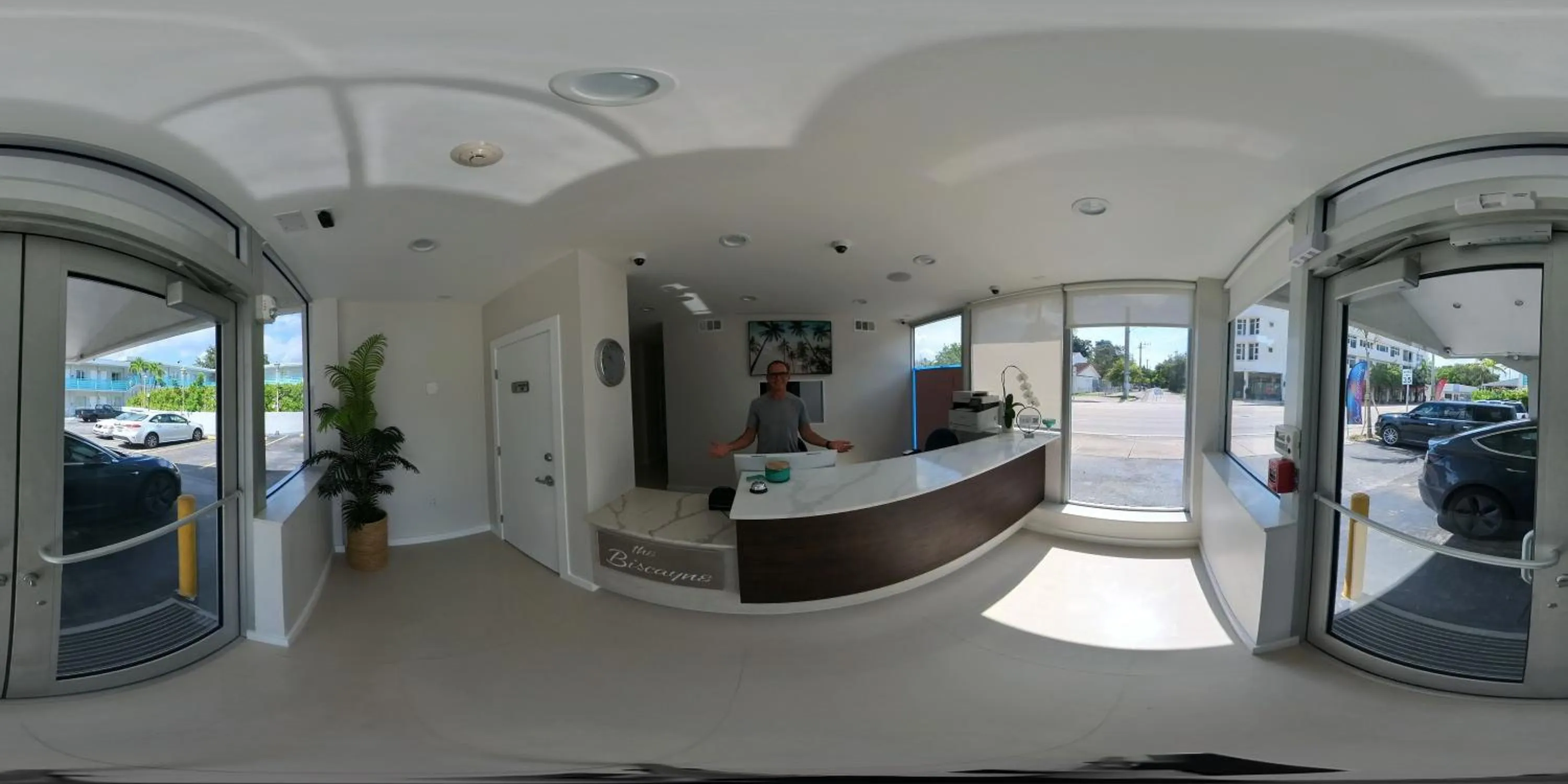 Property building in The Biscayne Hotel