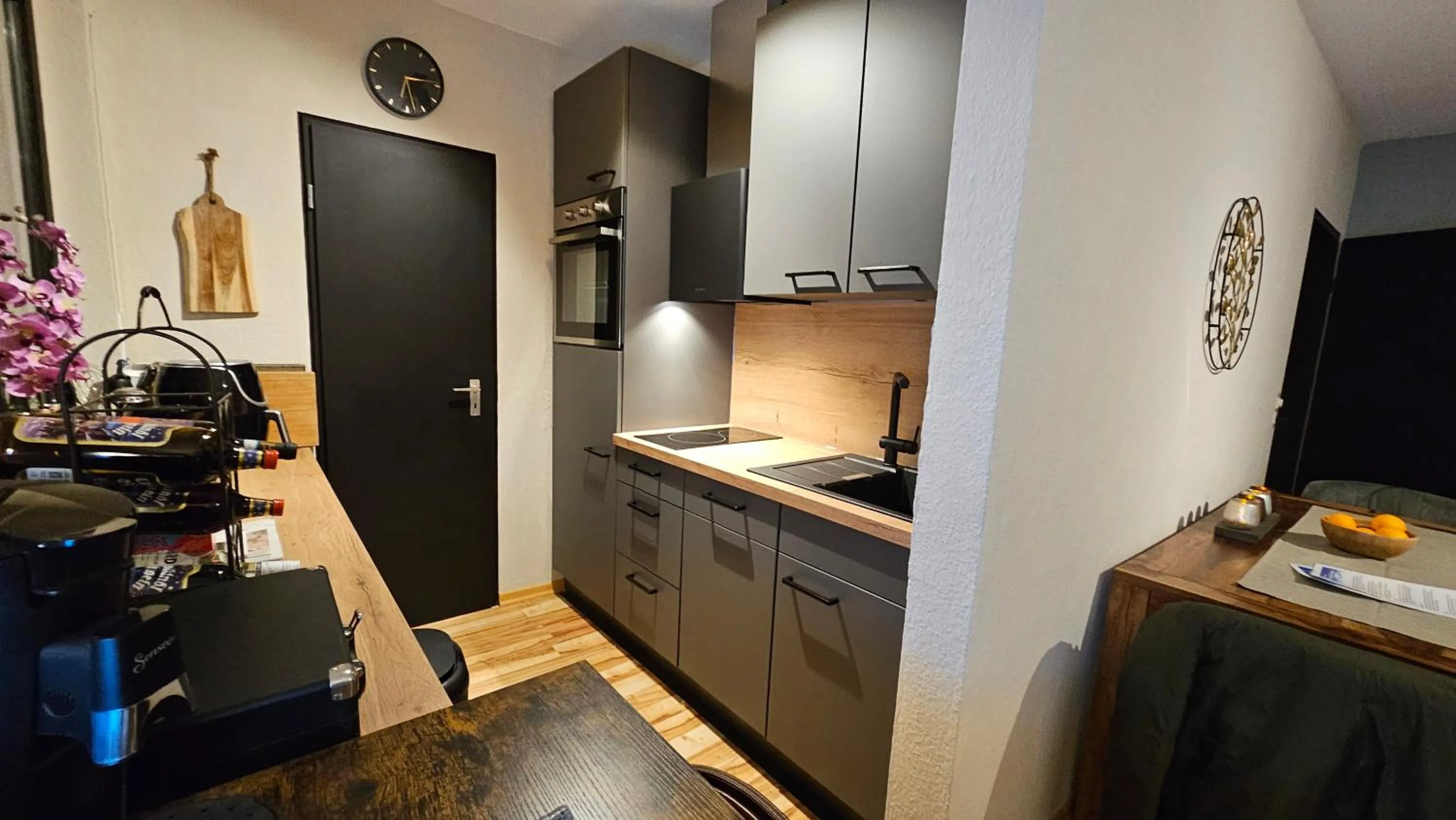 Kitchen or kitchenette in Vakantiehuisje Winterberg