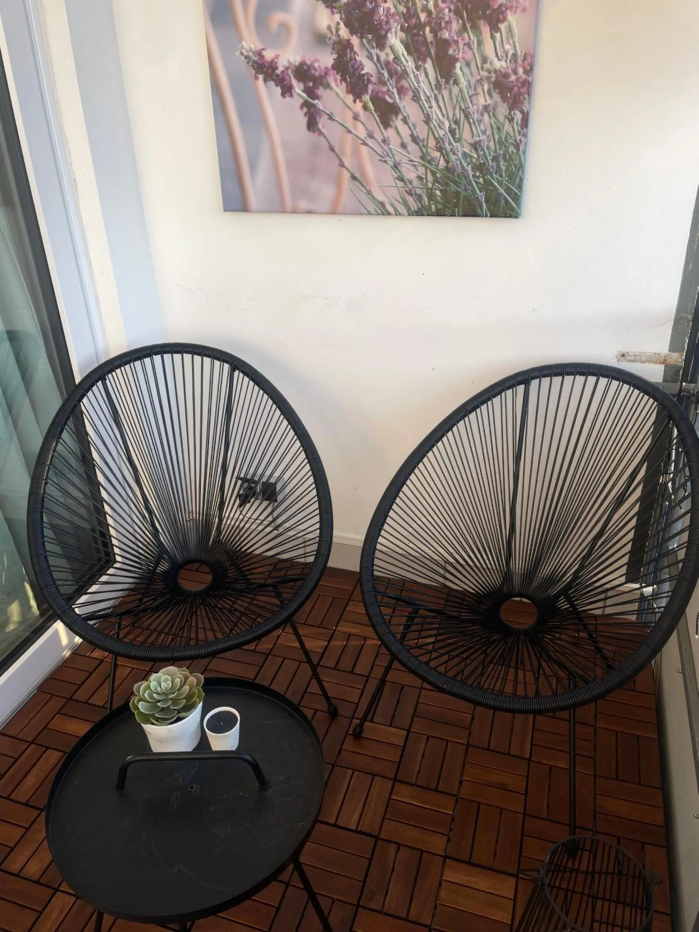 Balcony/Terrace in Vakantiehuisje Winterberg