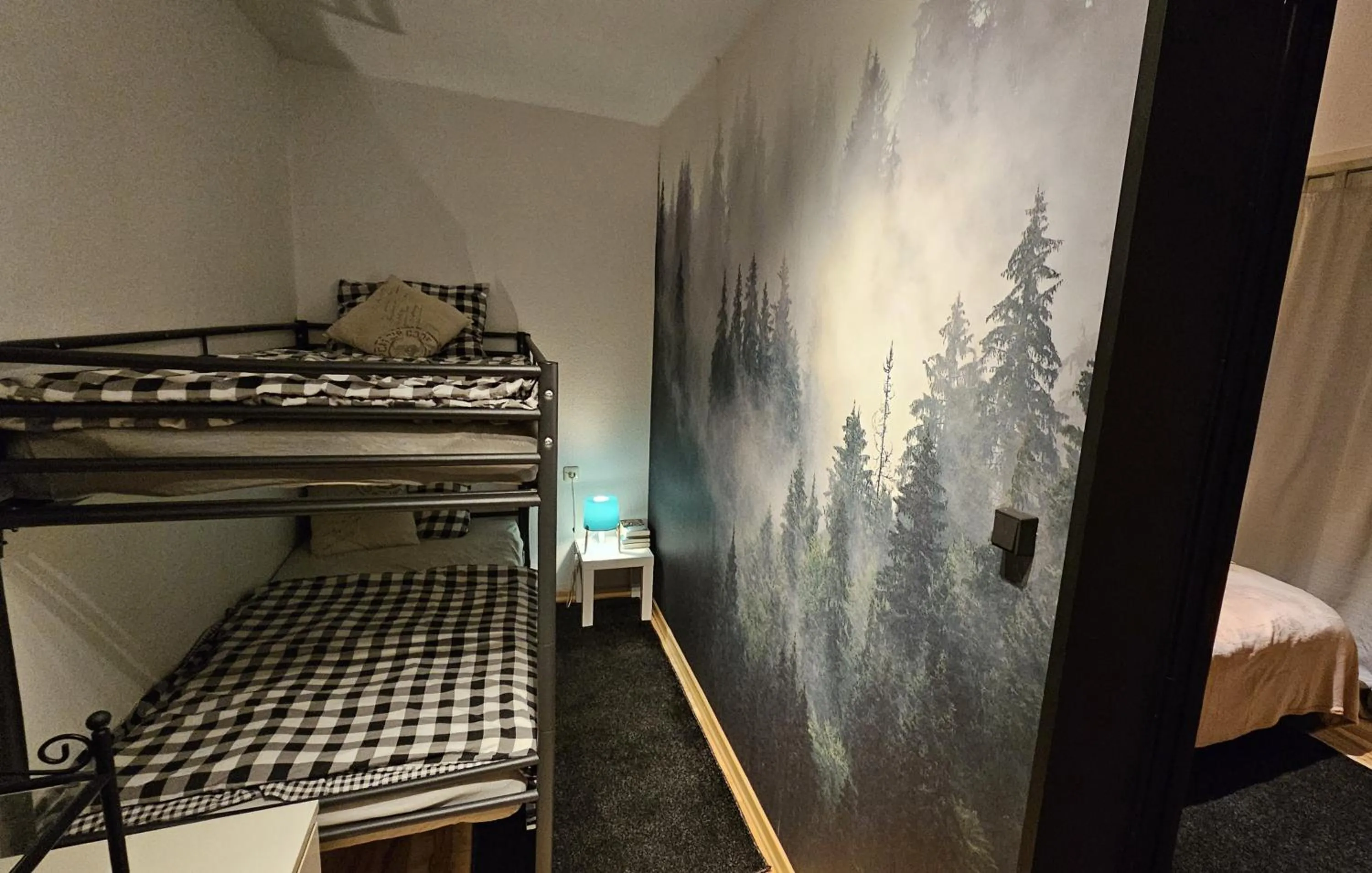 Bed in Vakantiehuisje Winterberg