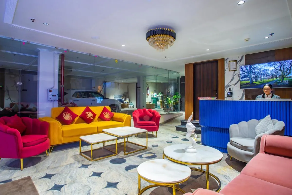 Lobby or reception in Hotel Lords Valley Rishikesh