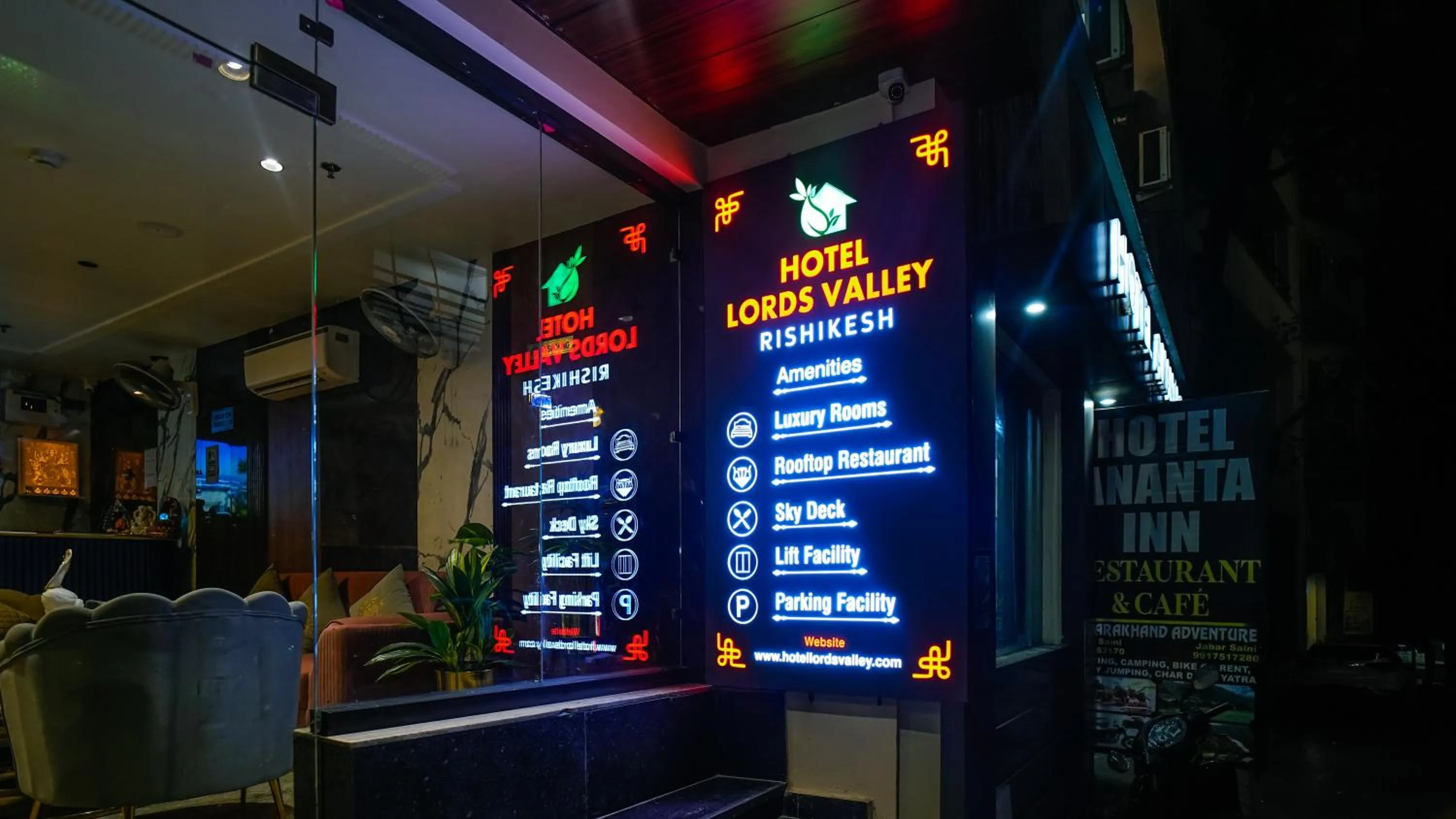 Facade/entrance in Hotel Lords Valley Rishikesh