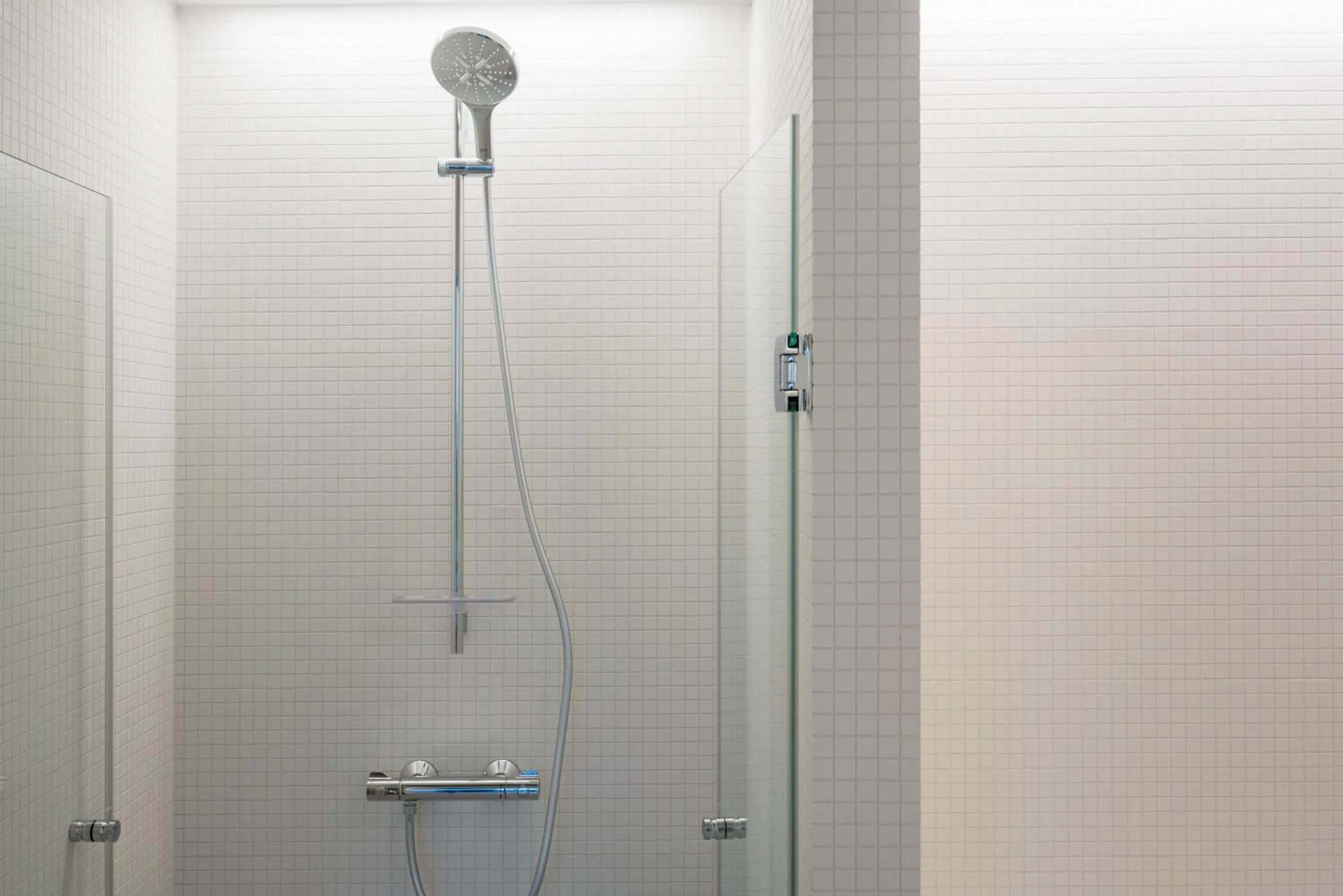 Shower in Carlotta Apartments