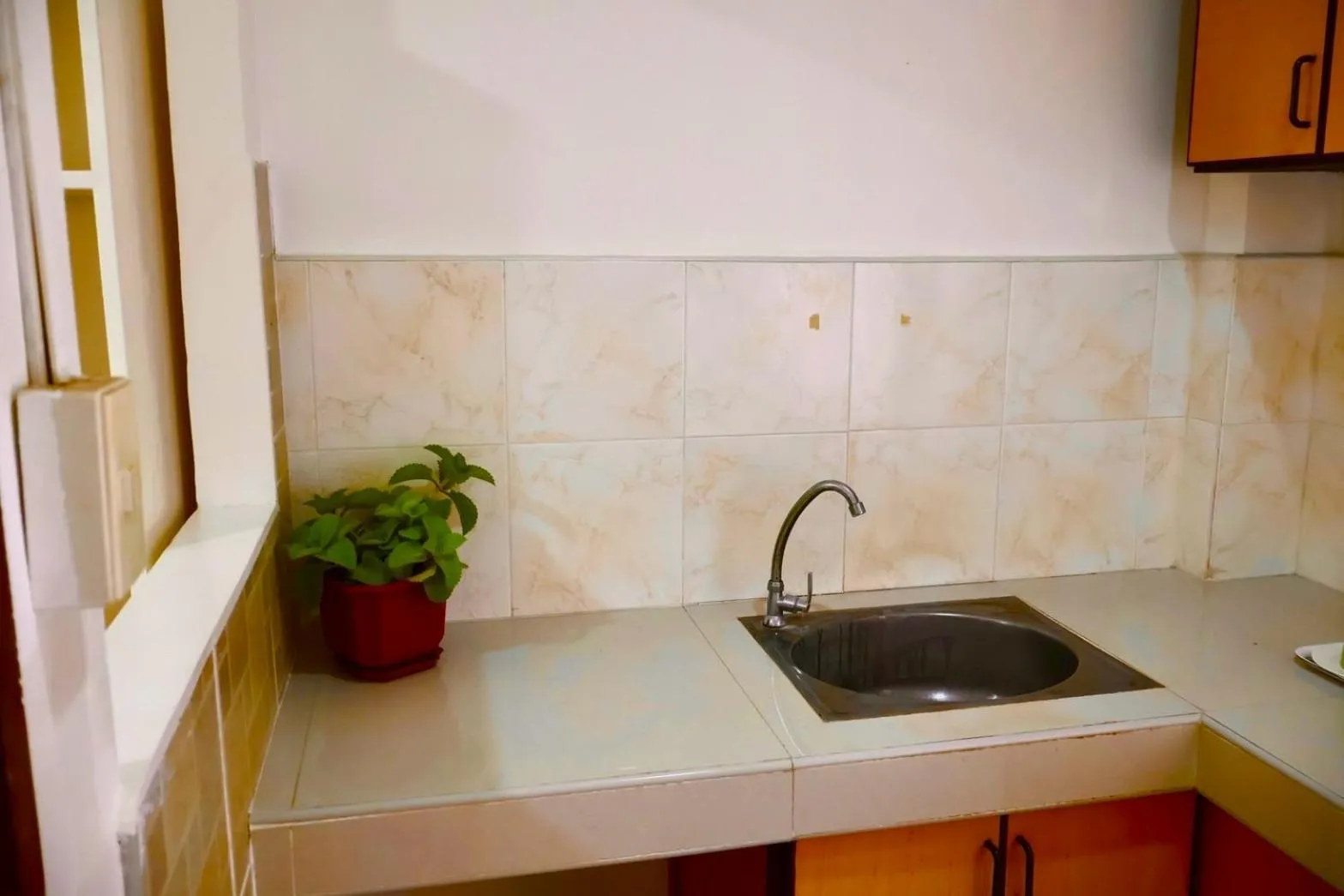 Kitchen or kitchenette in CHIISAI NATSU RESORT