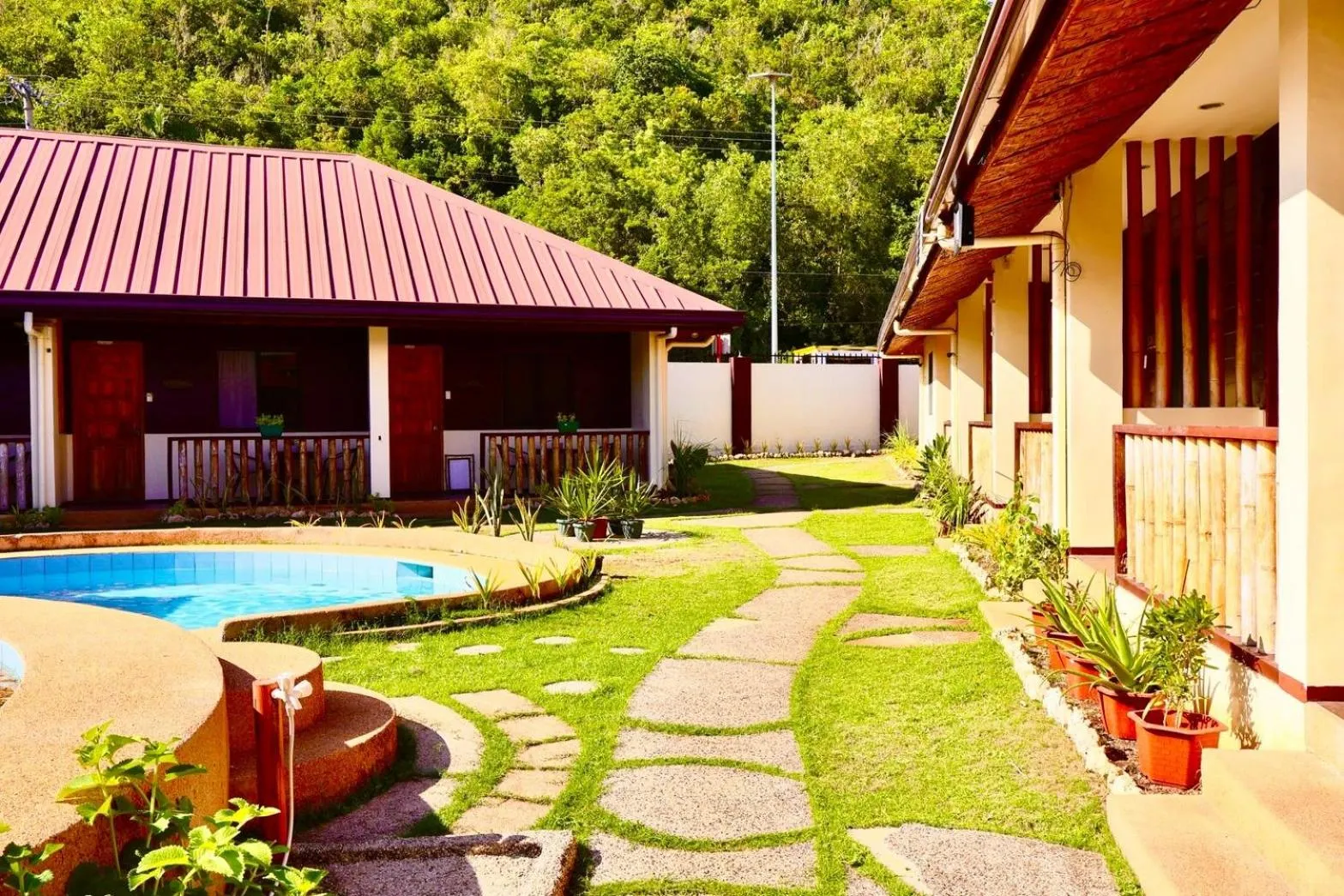 Garden in CHIISAI NATSU RESORT