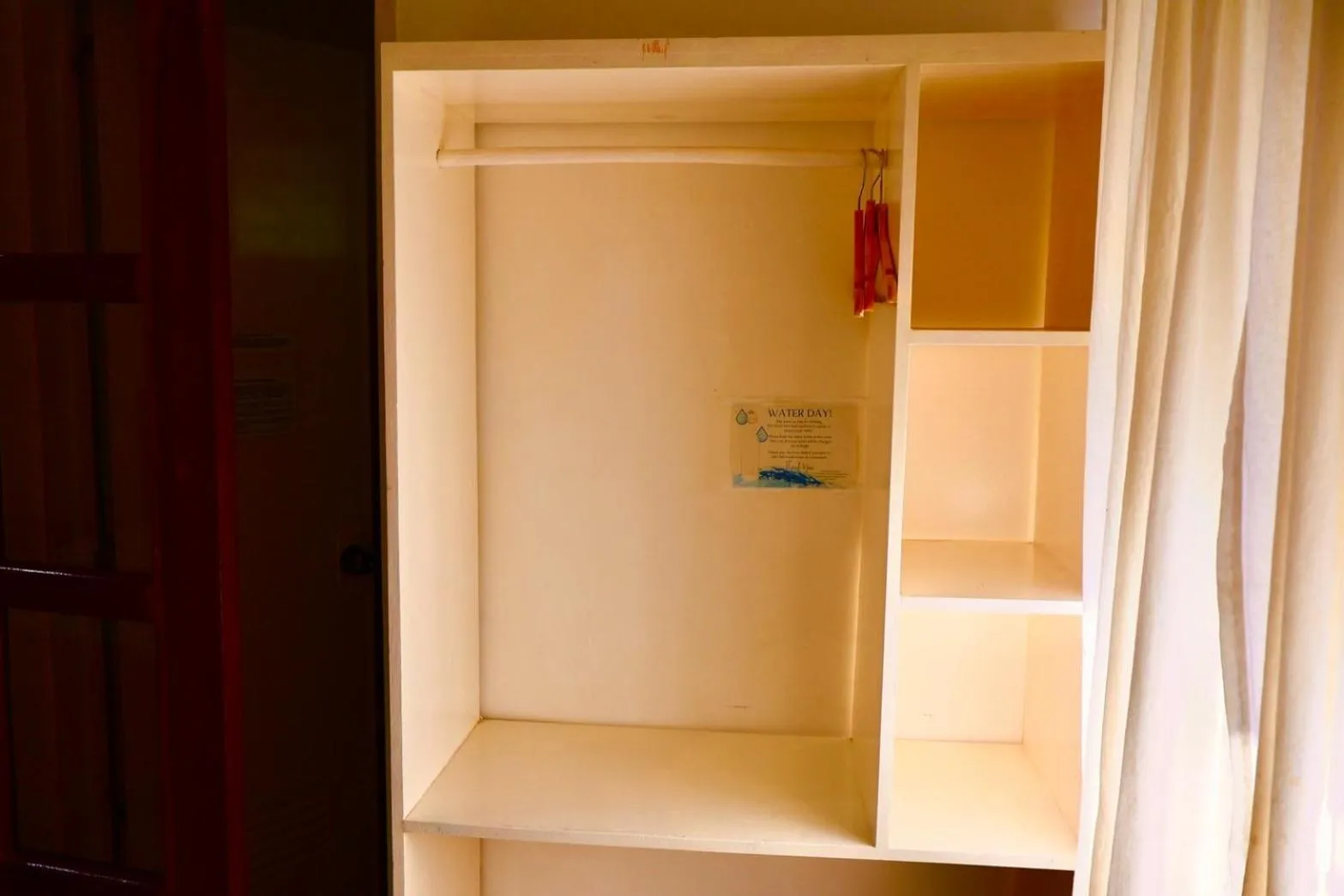 wardrobe in CHIISAI NATSU RESORT