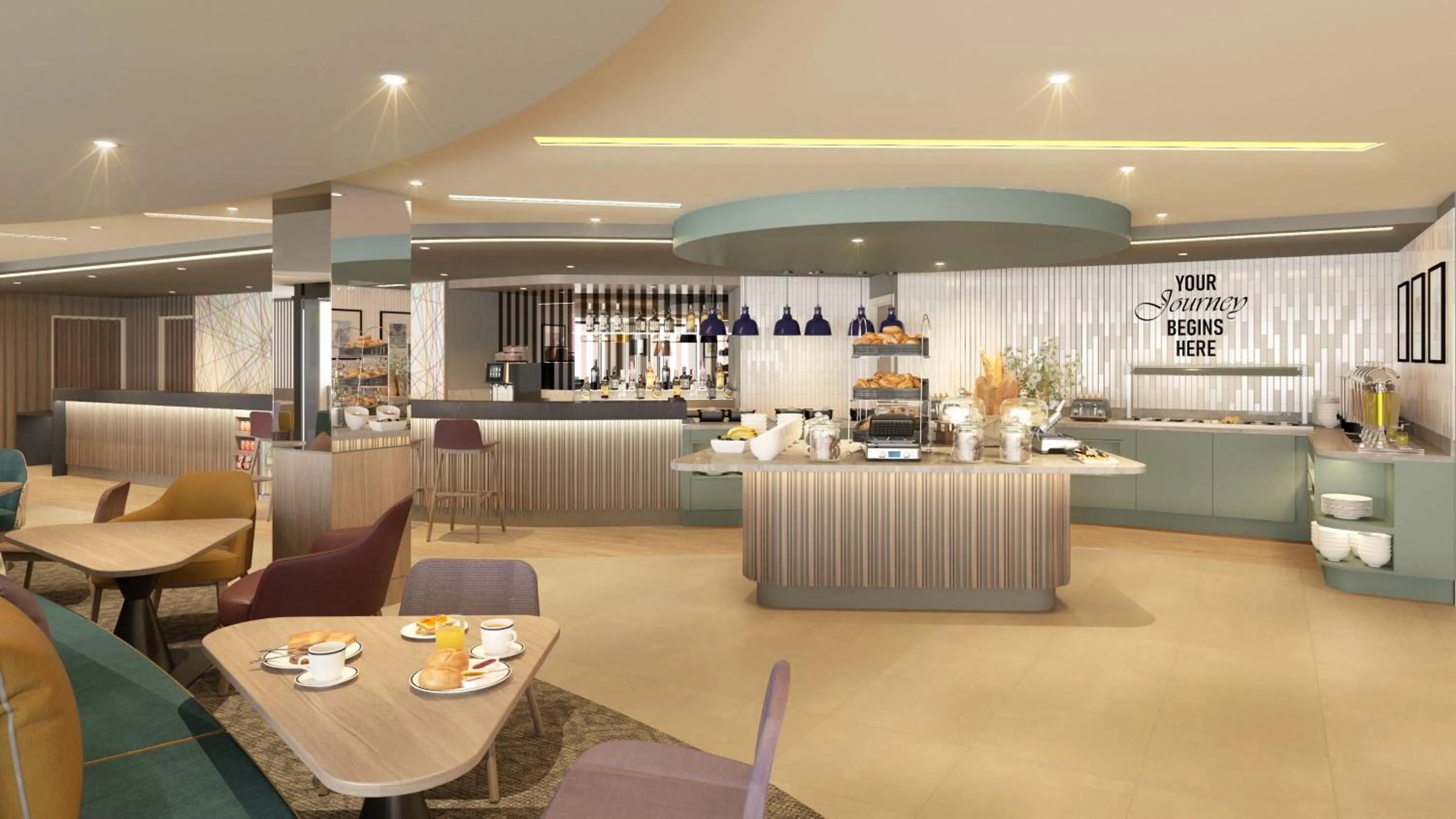 Restaurant/places to eat in Hampton By Hilton London City