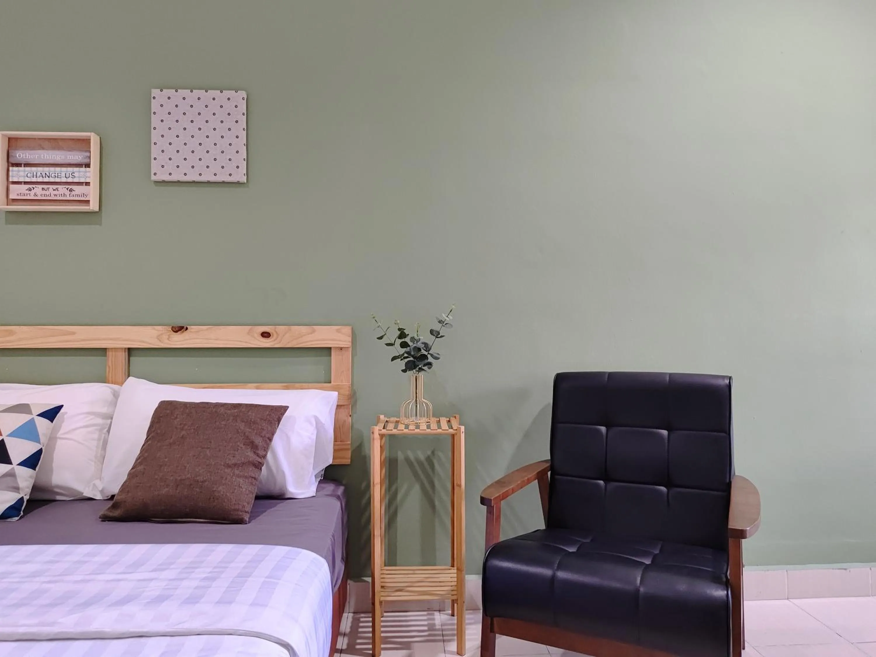 Bed in Suite Us Guesthouse Kubang Kerian