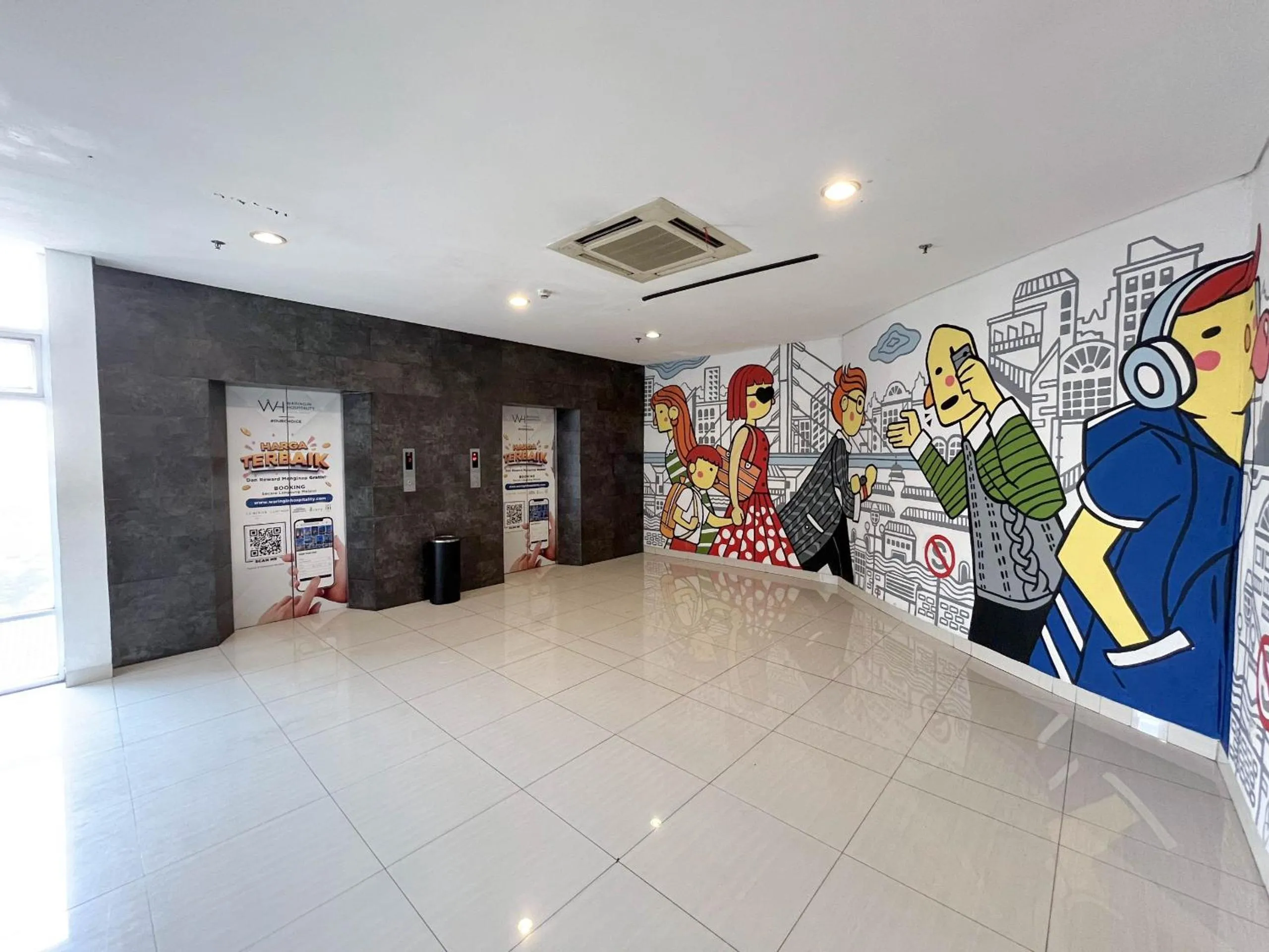 Area and facilities in Luminor Hotel Metro Indah Bandung - Free Breakfast - Free Exclusive Gym - Free Aesthetic Afternoon Tea or Coffee