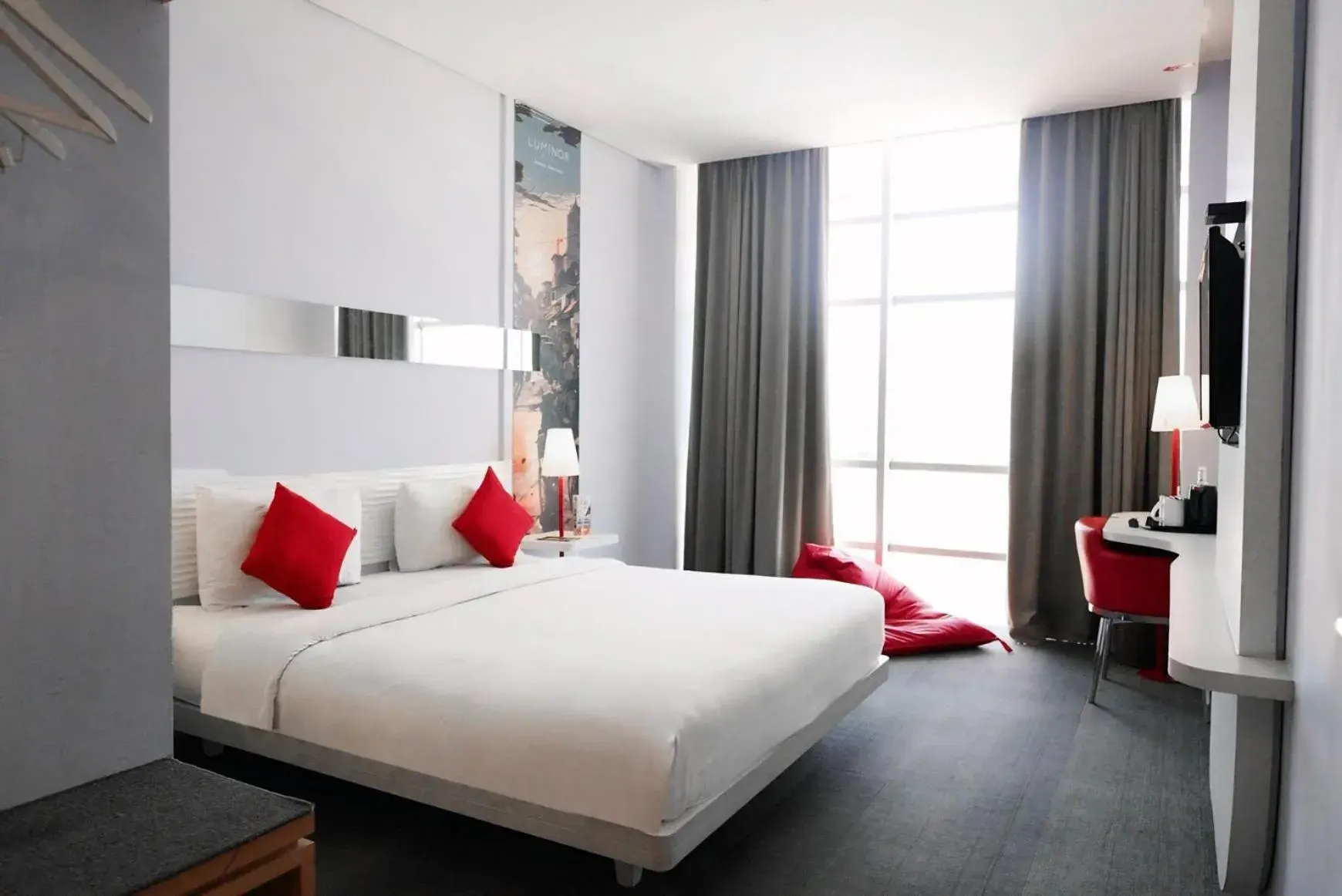 King Room in Luminor Hotel Metro Indah Bandung - Free Breakfast - Free Exclusive Gym - Free Aesthetic Afternoon Tea or Coffee King Room in Luminor Hotel Metro Indah Bandung - Free Breakfast - Free Exclusive Gym - Free Aesthetic Afternoon Tea or Coffee