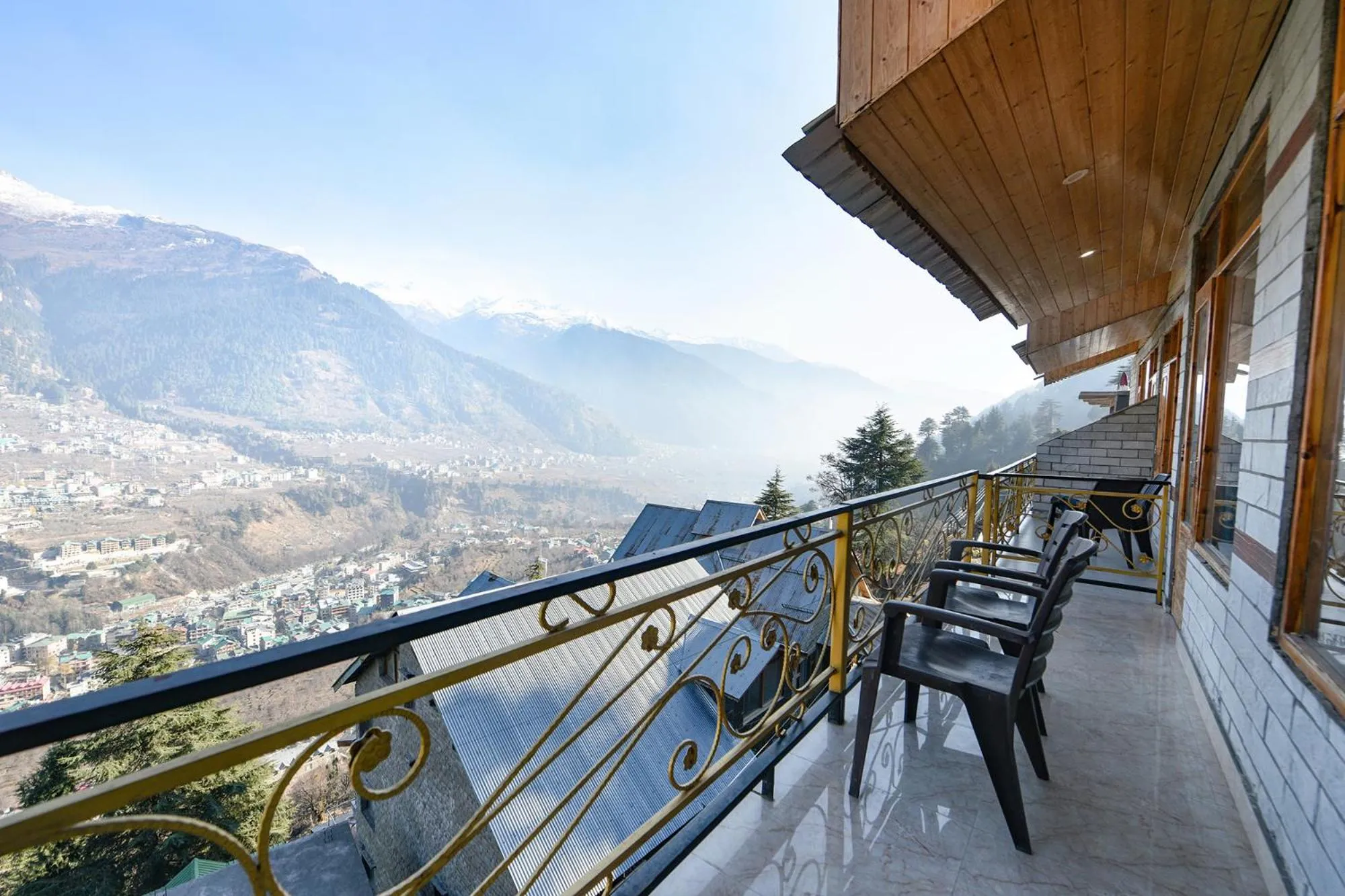 Balcony/Terrace in FabHotel Anant Meadows