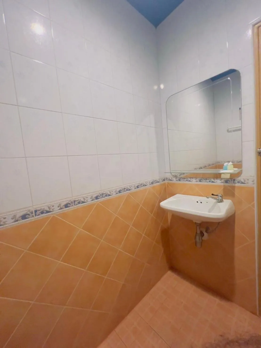 Toilet in Blue Planet Hotel