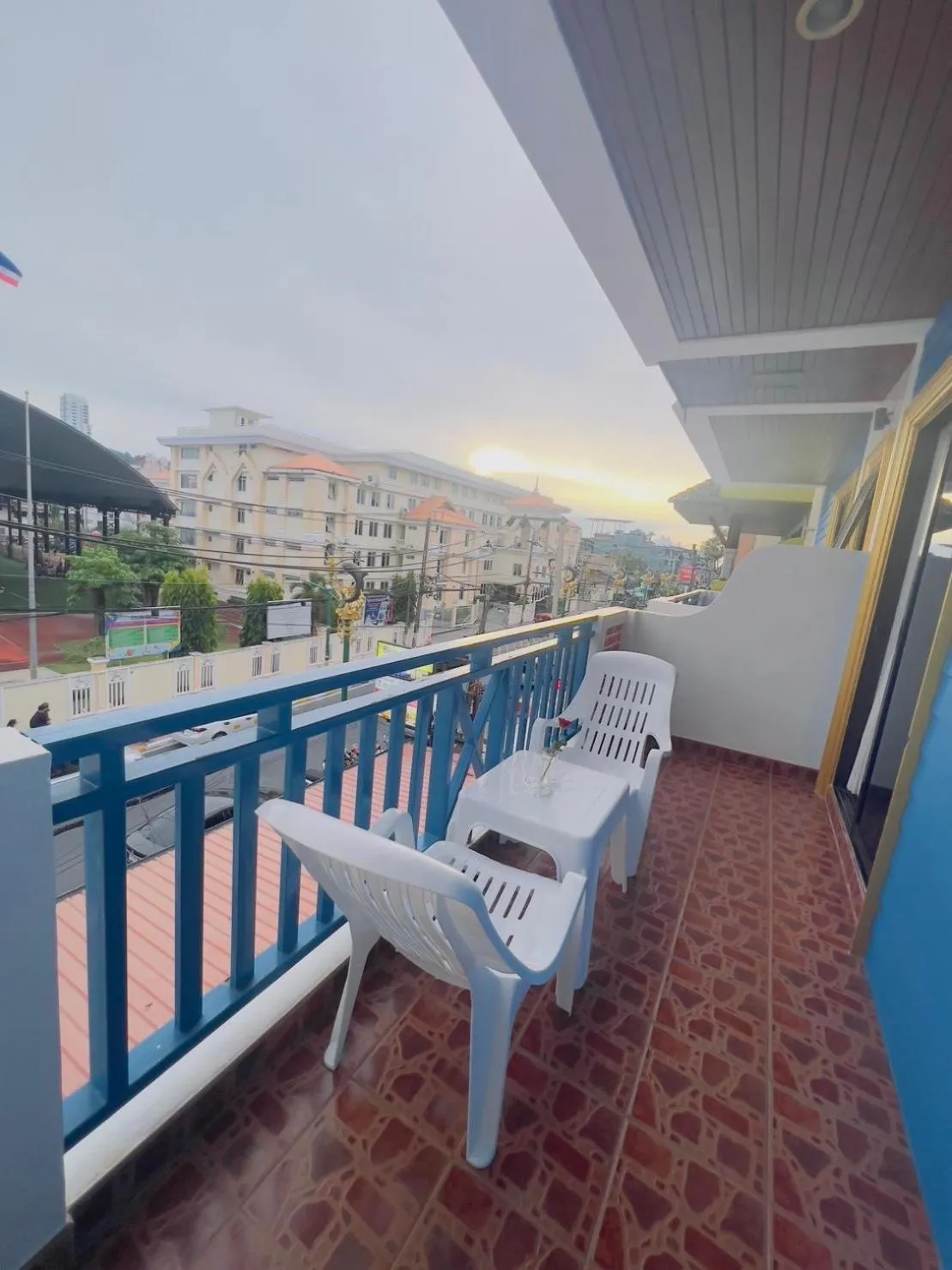 Balcony/Terrace in Blue Planet Hotel