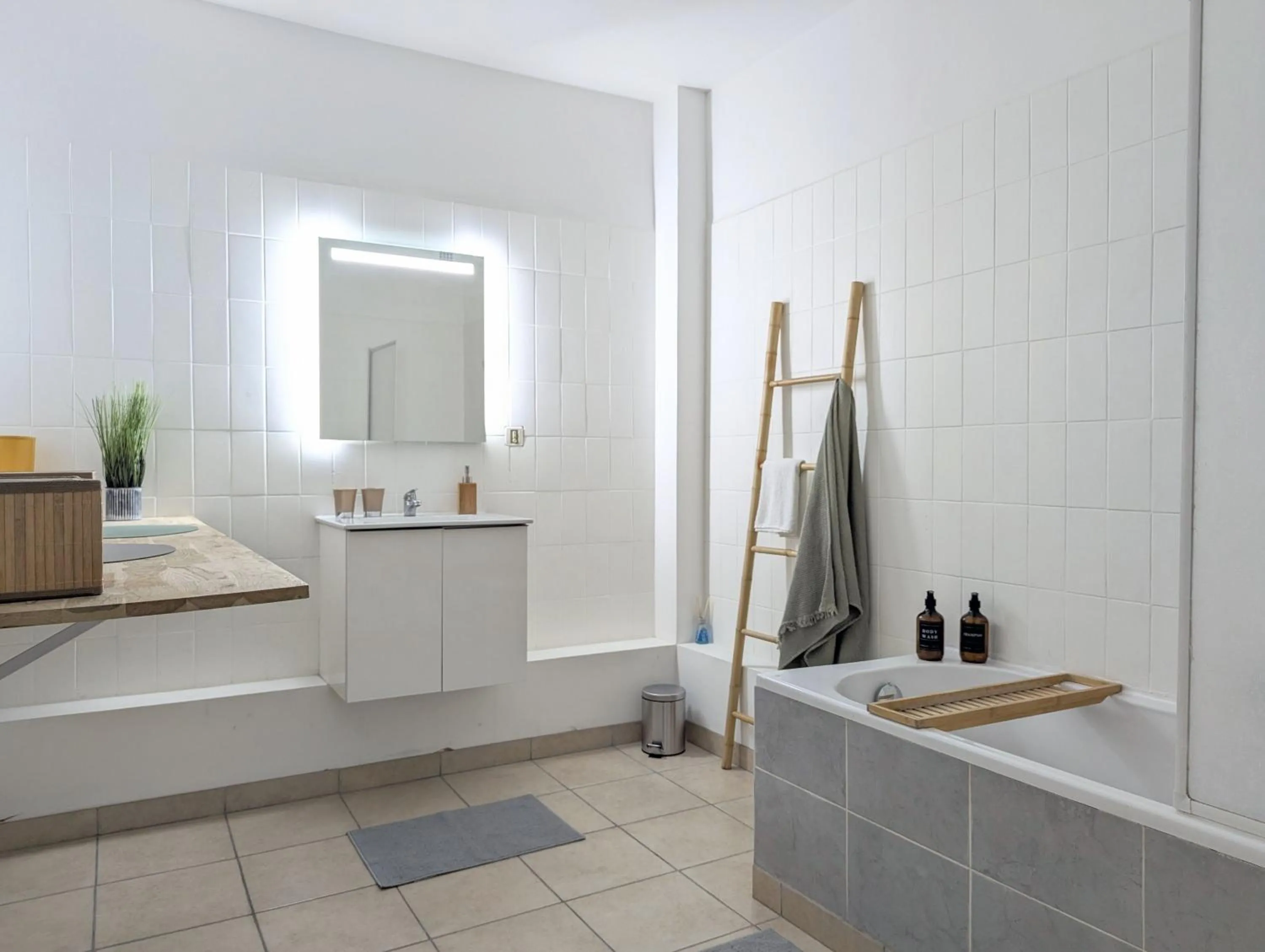 Appartement 3 chambres avec billard - centre
