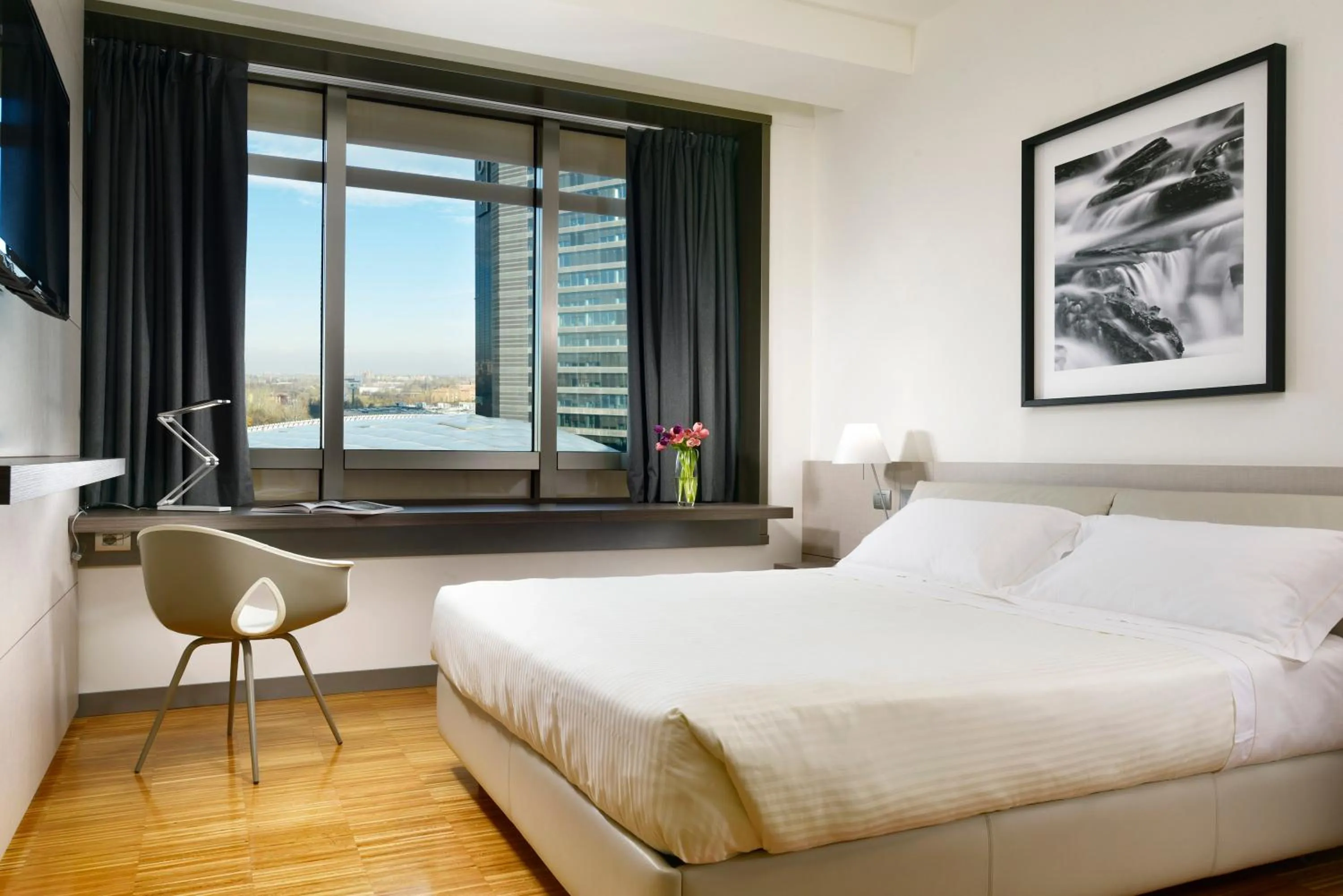 Bedroom, Bed in UNA Hotels San Vitale Bologna