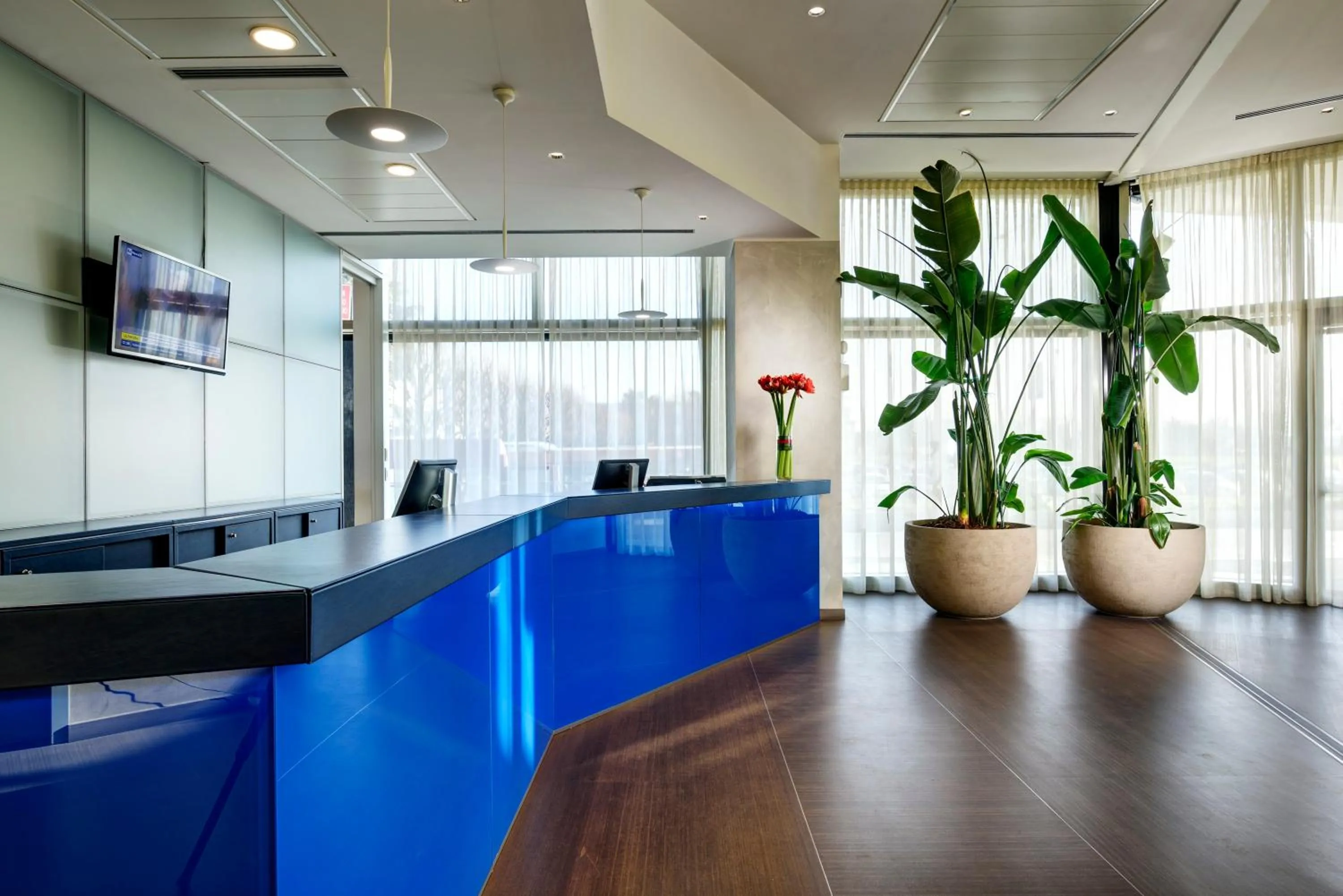 Lobby or reception in UNA Hotels San Vitale Bologna