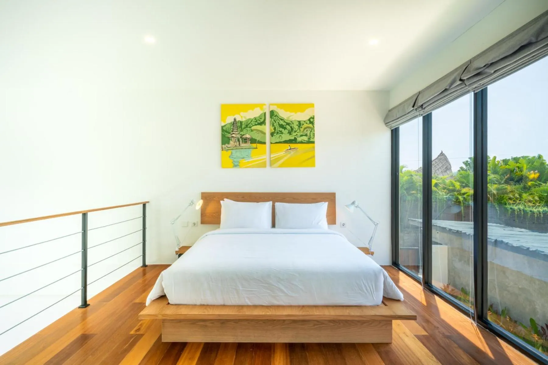 Bed in Umalas Living Villa