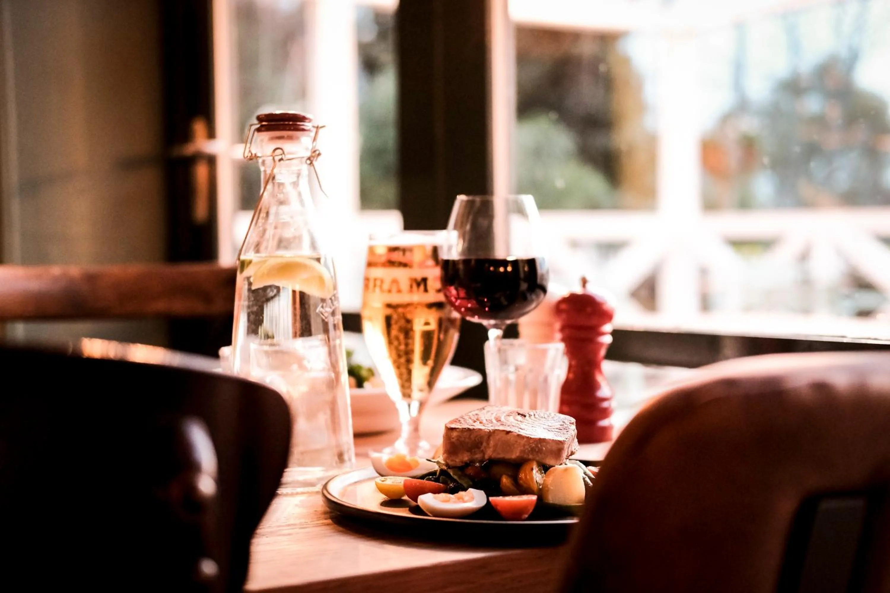 Food close-up in Fisherman's Haunt Hotel