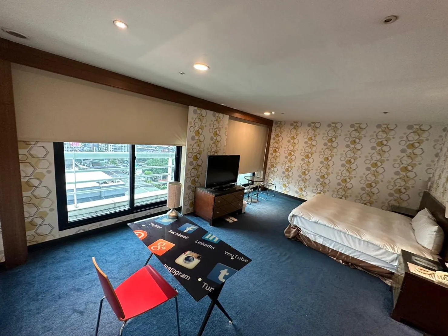 Bed in 喜客商旅 Seeker Hotel - Sanchong