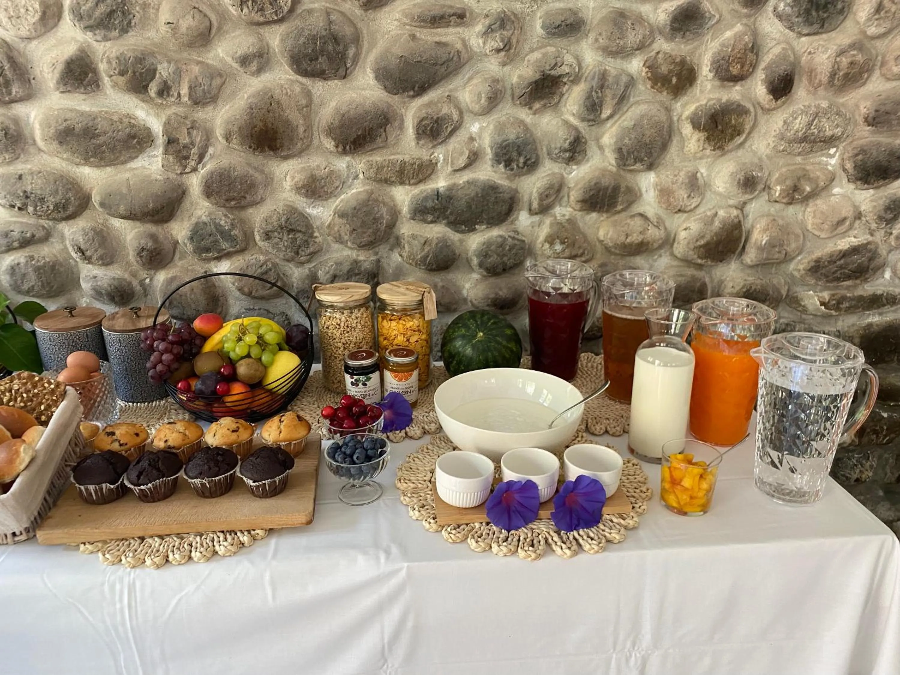 Breakfast in Pensione Sorriso