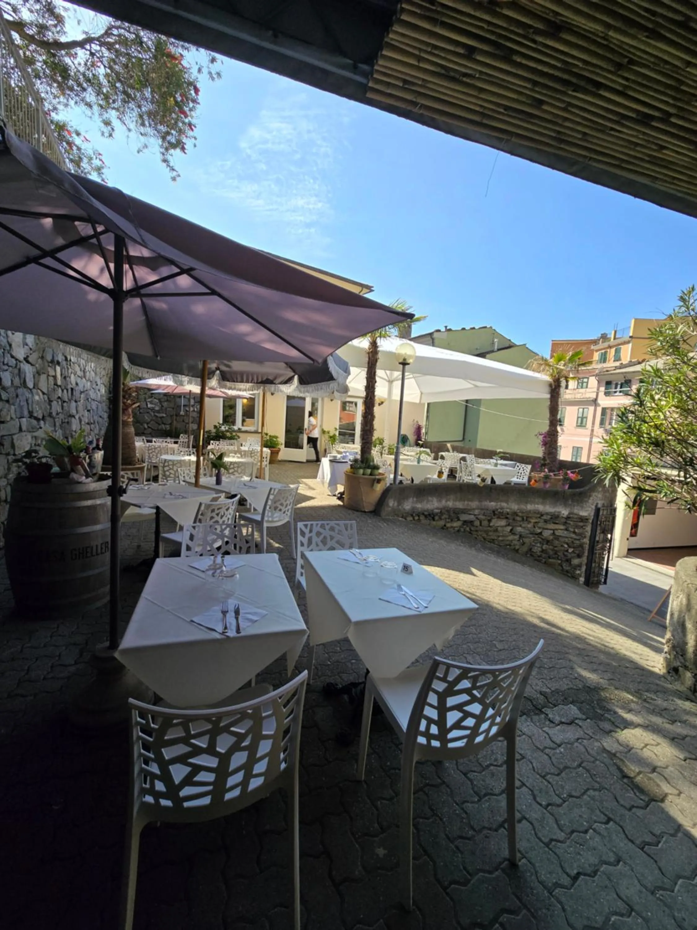 Patio in Pensione Sorriso