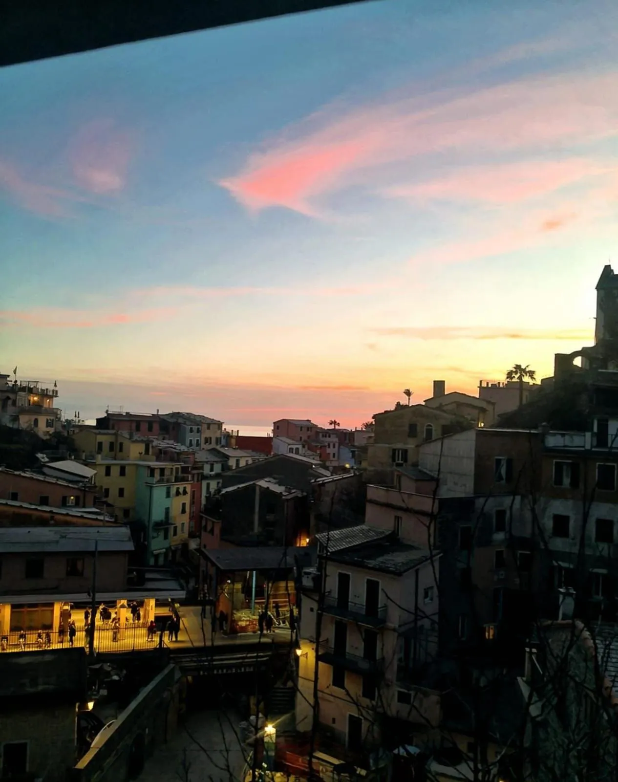 City view in Pensione Sorriso