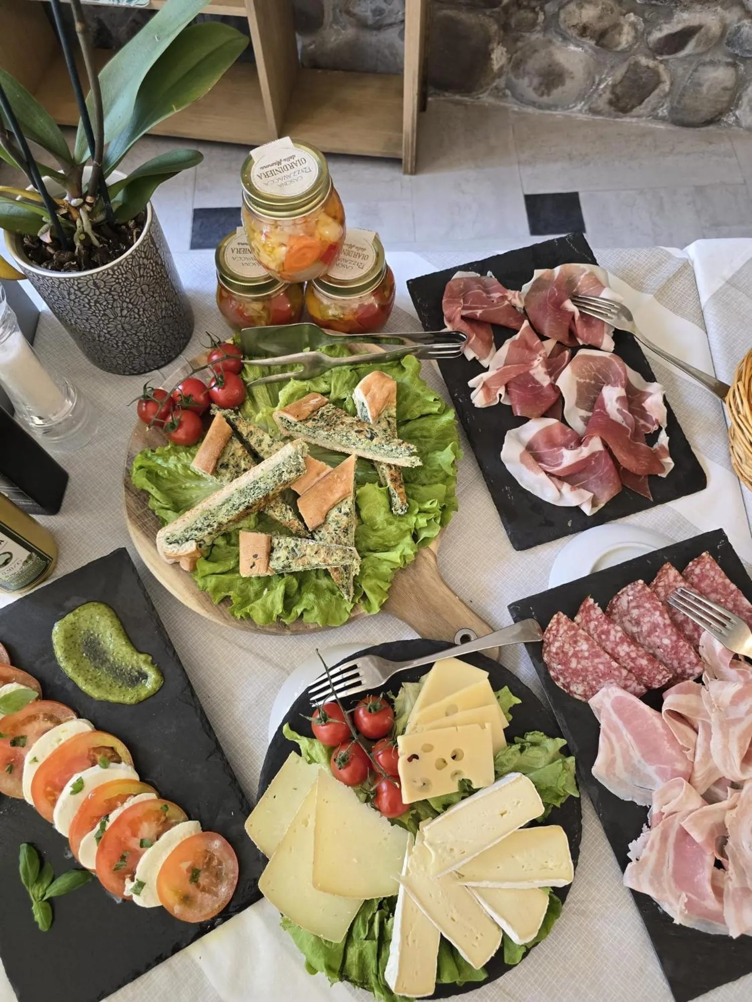 Breakfast in Pensione Sorriso