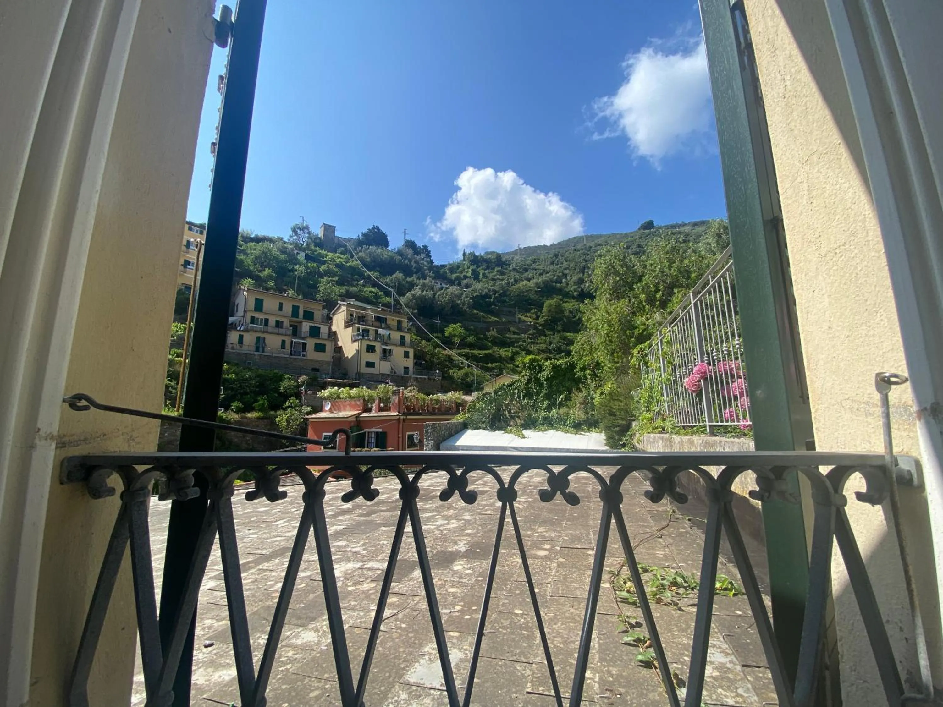 View (from property/room) in Pensione Sorriso