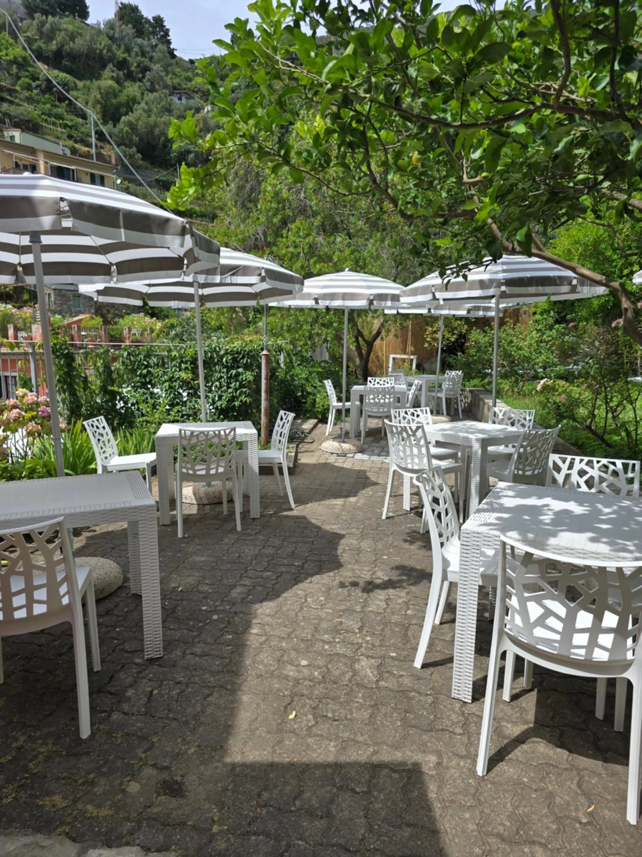 Garden in Pensione Sorriso