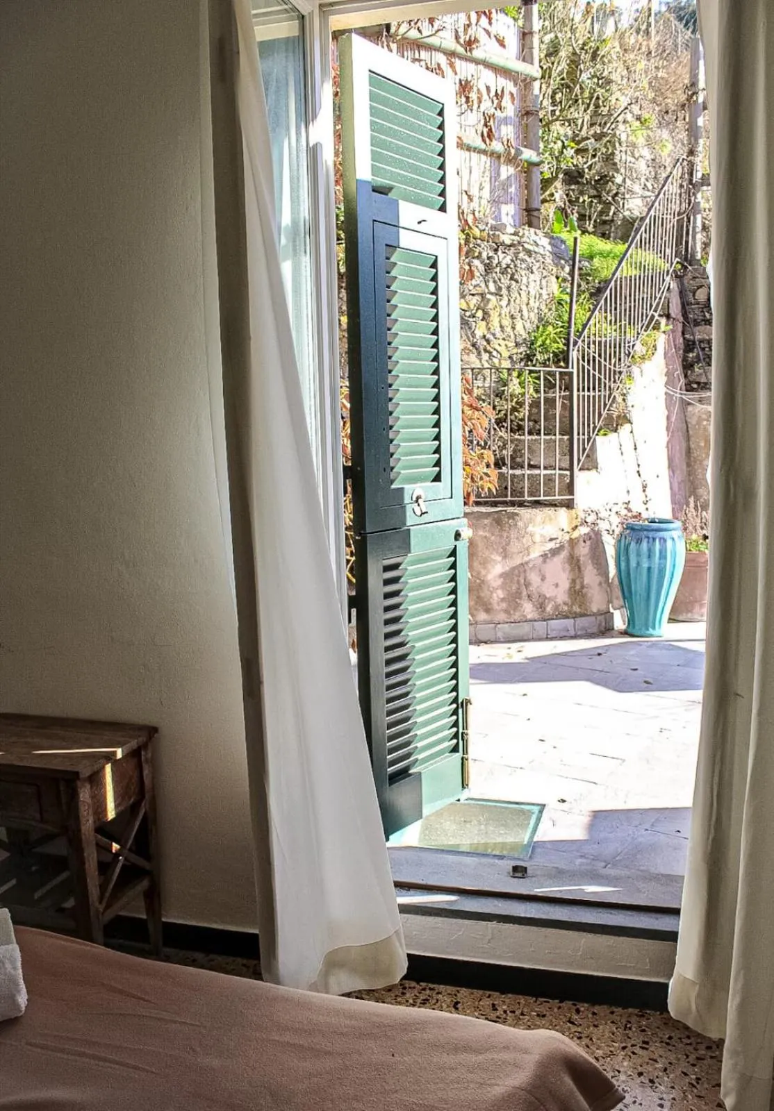 Balcony/Terrace in Pensione Sorriso
