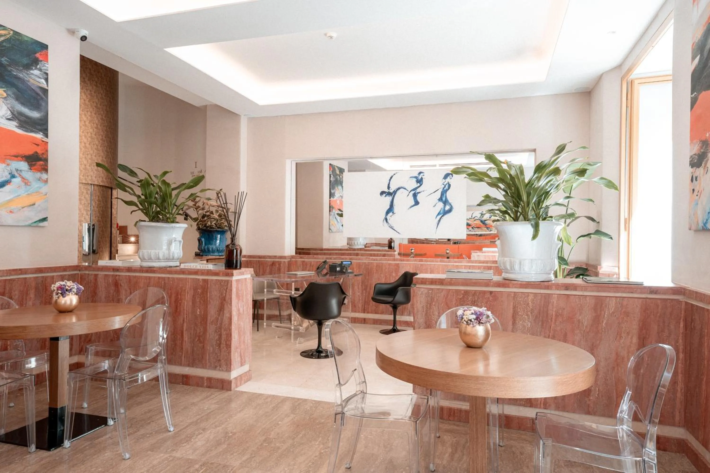 Lobby or reception in Hotel Via Veneto