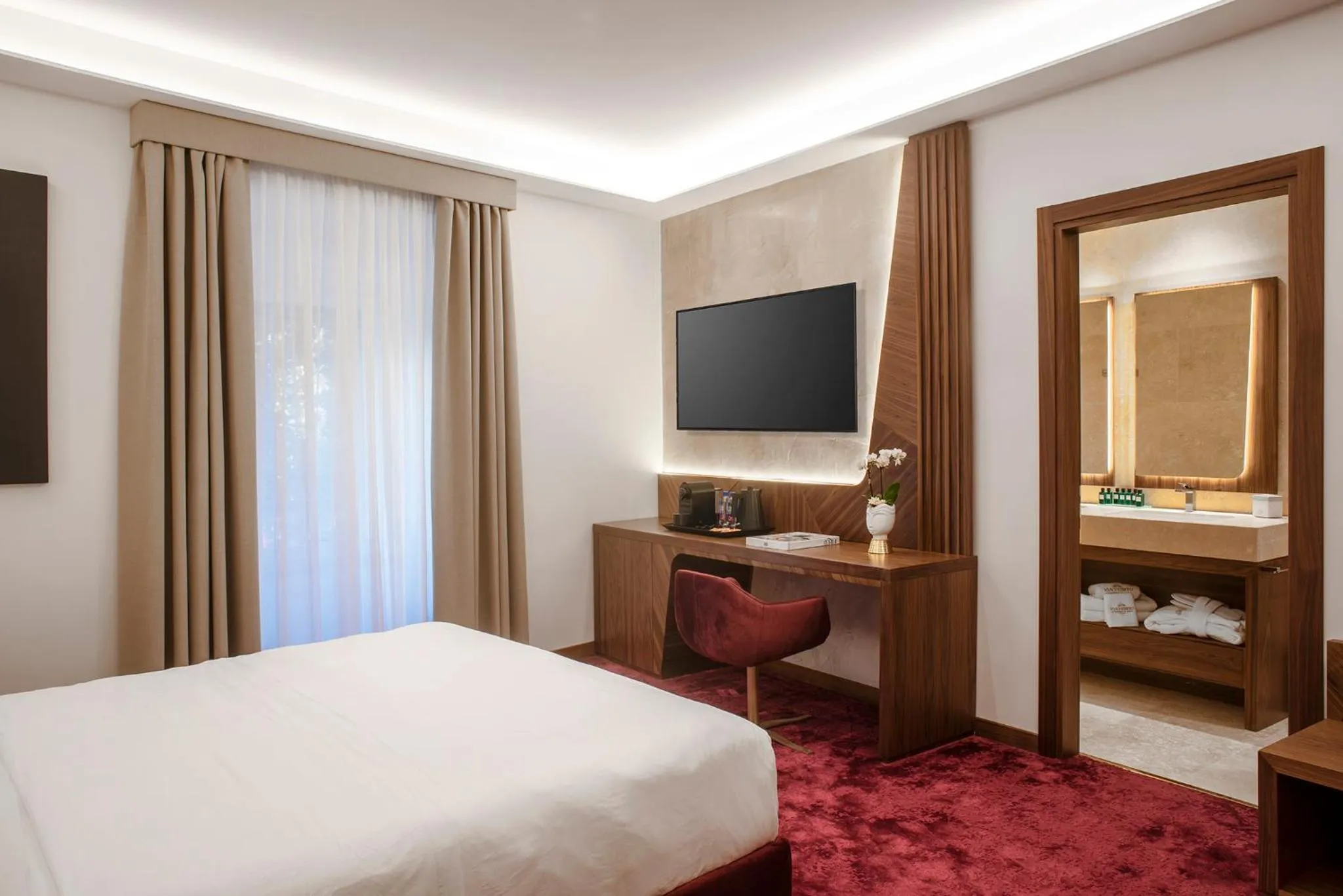 Bed in Hotel Via Veneto