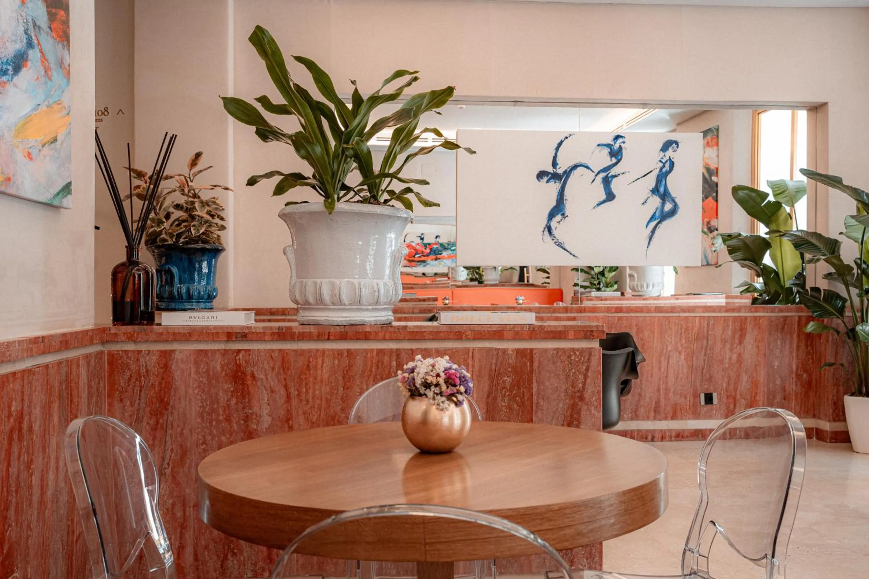 Lobby or reception in Hotel Via Veneto