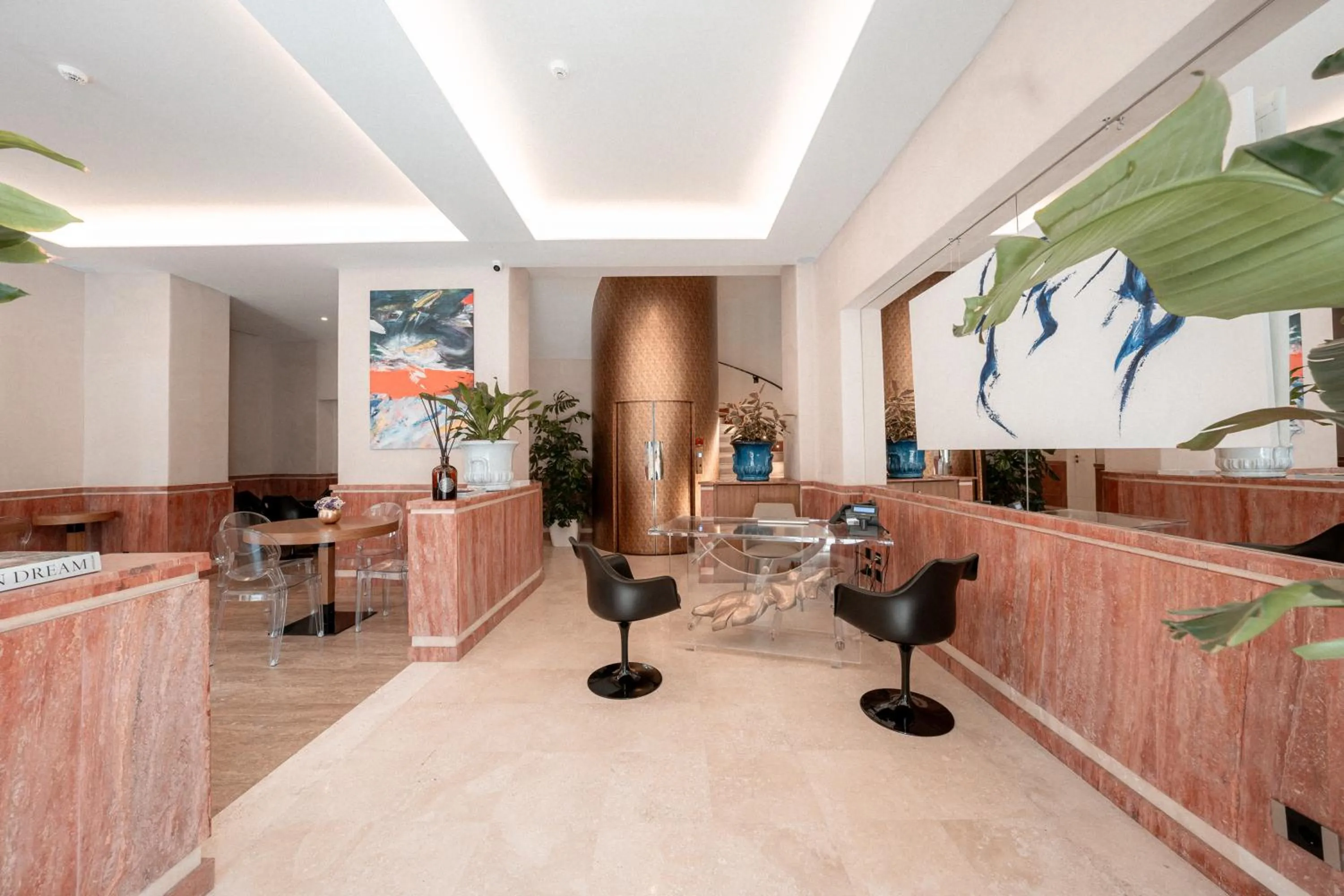 Lobby or reception in Hotel Via Veneto