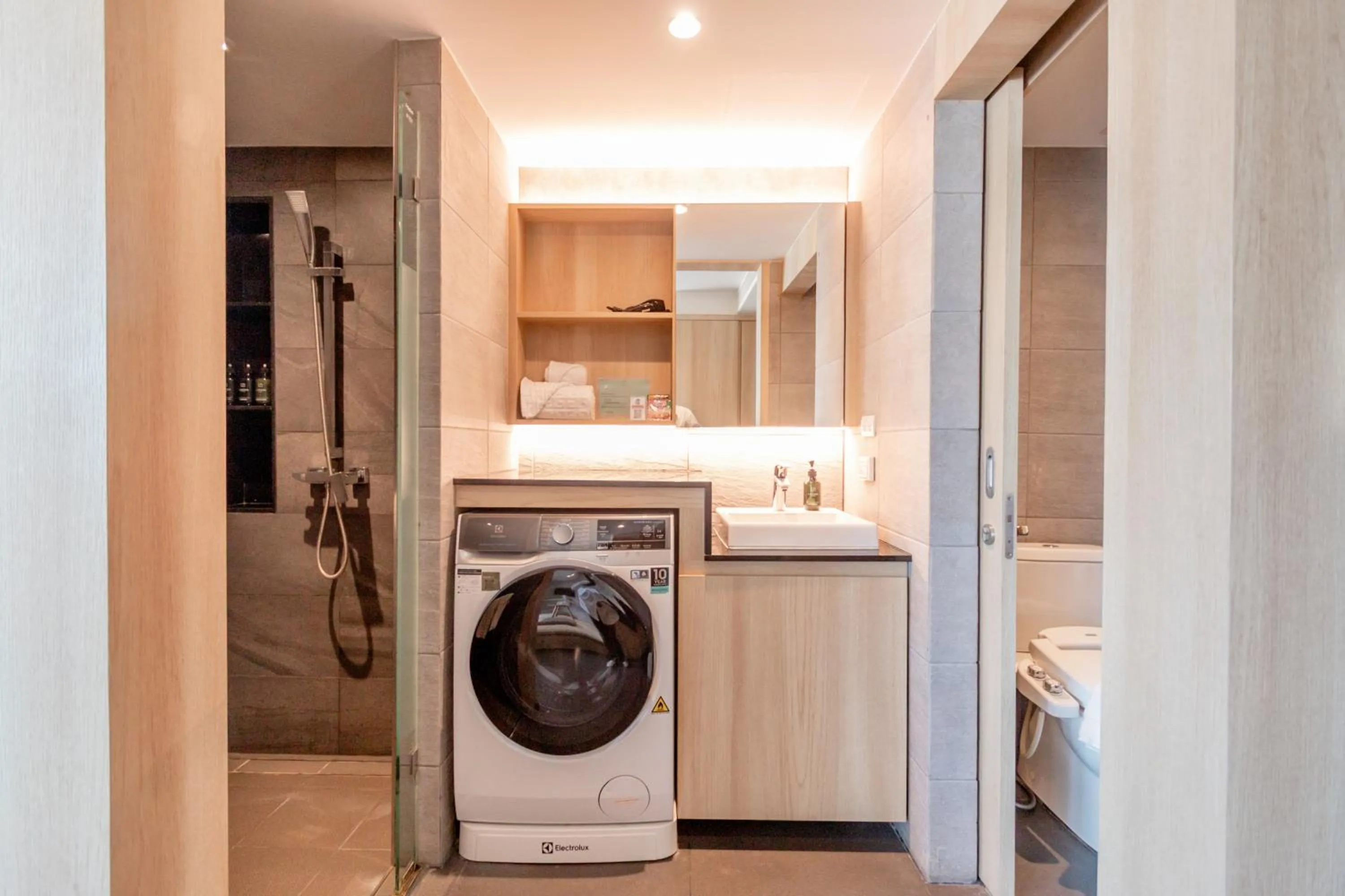 Bathroom in LiveZen Bangkok Sukhumvit