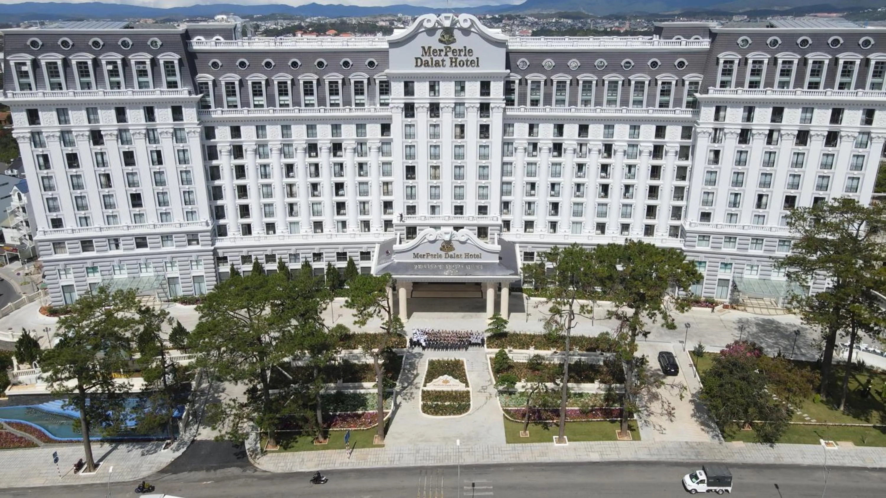 Property building in MerPerle Dalat Hotel