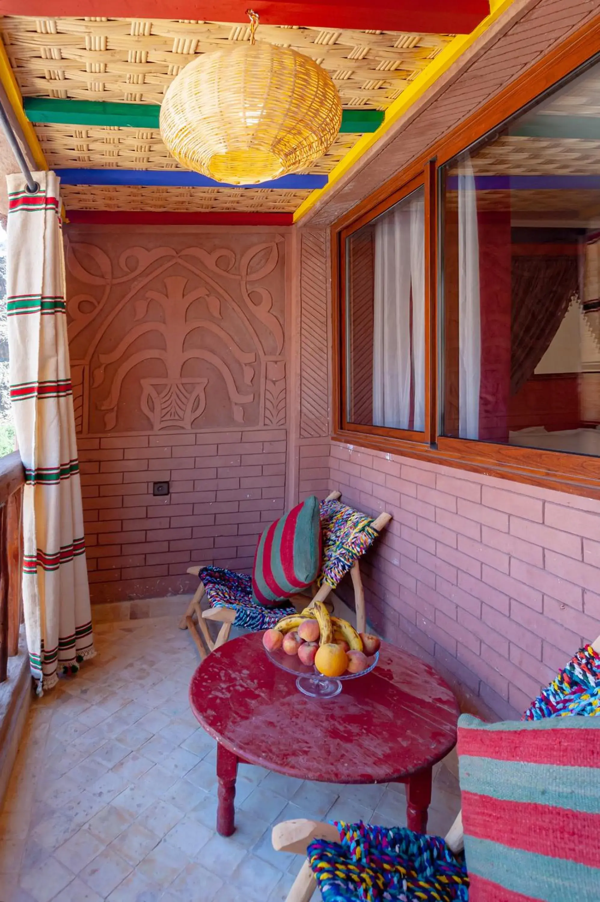 Double or Twin Room with Mountain View in Smile House Imlil Double or Twin Room with Mountain View in Smile House Imlil