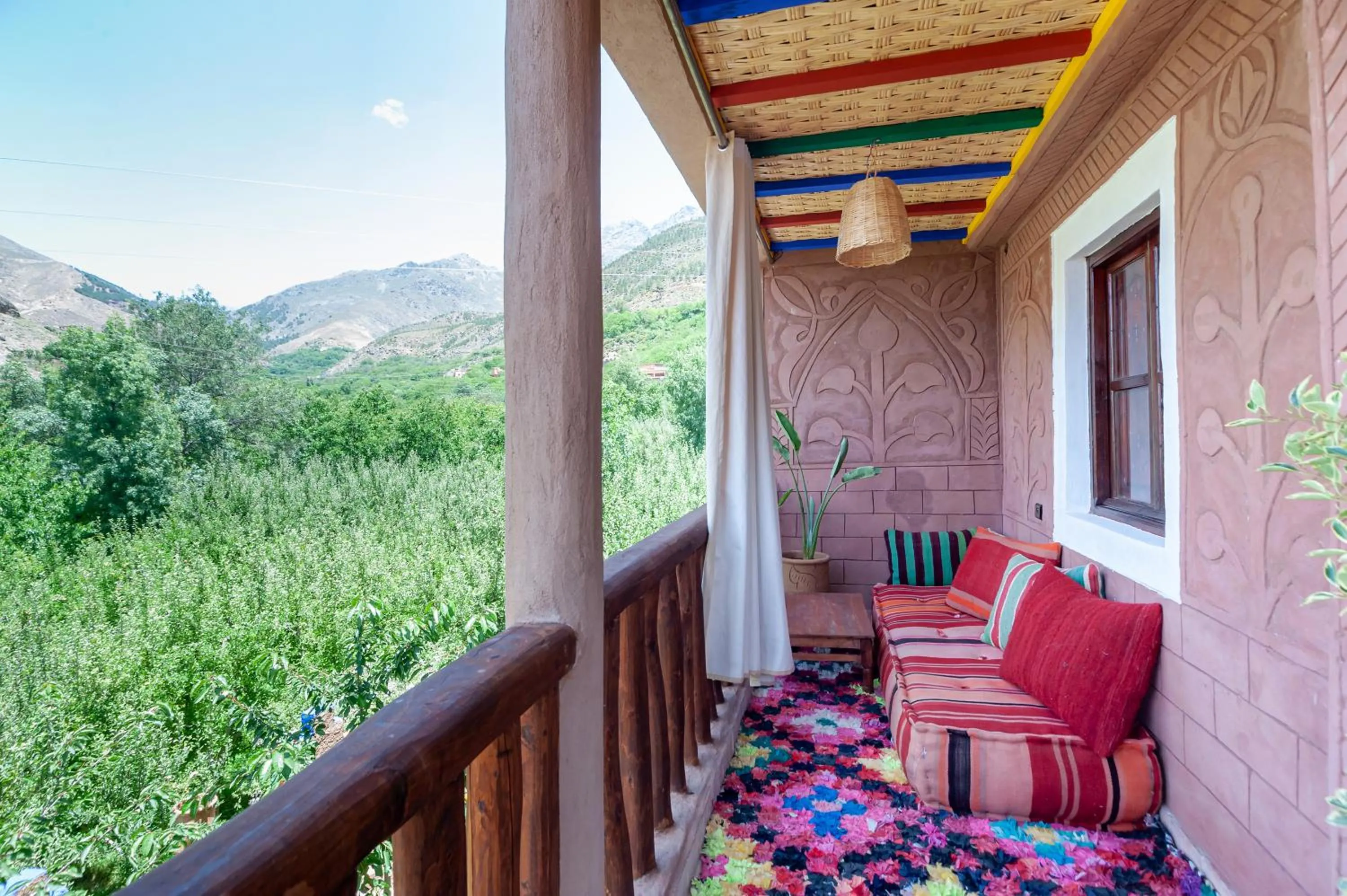 Balcony/Terrace in Smile House Imlil