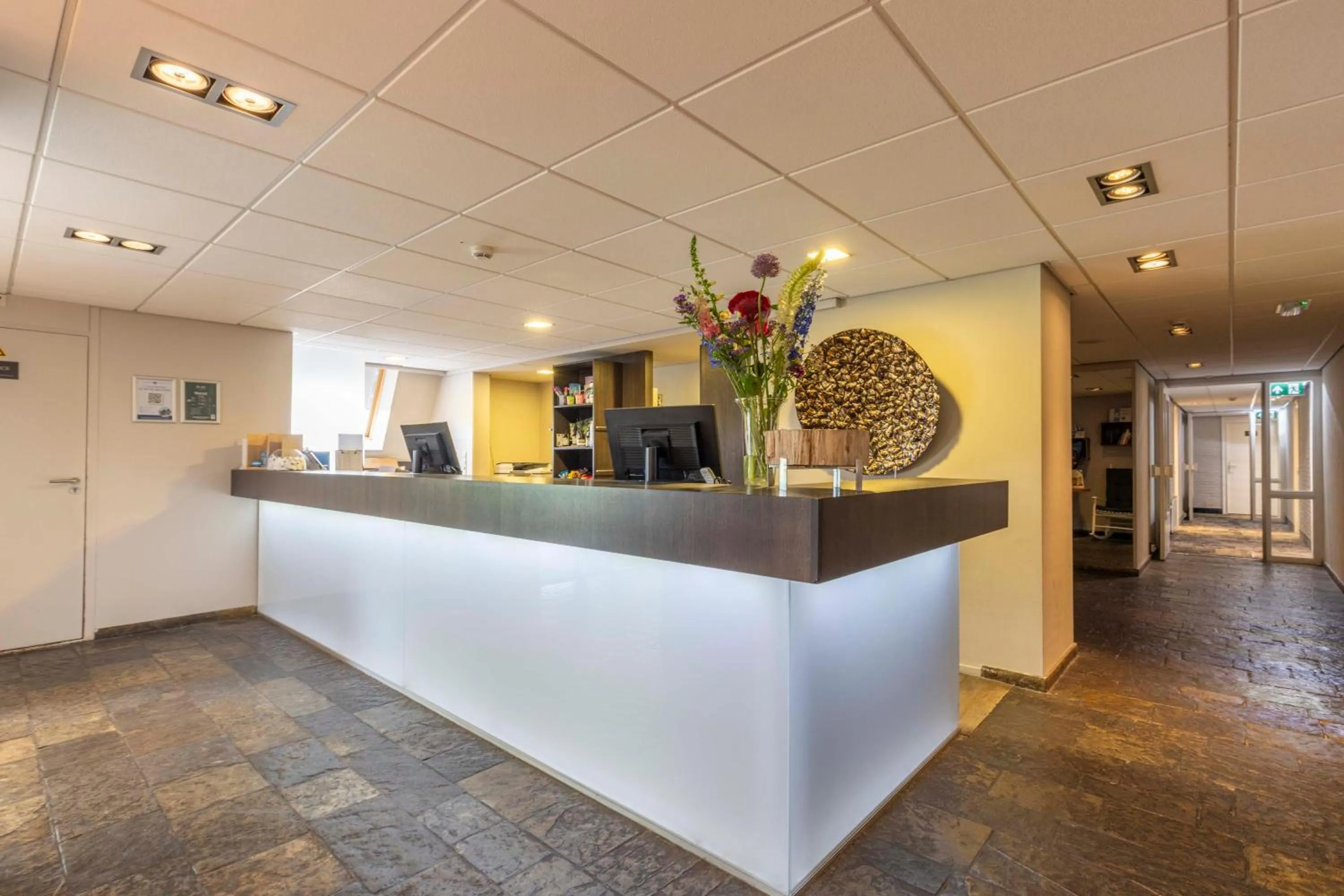 Lobby or reception in Fletcher Zuiderduin Beachhotel