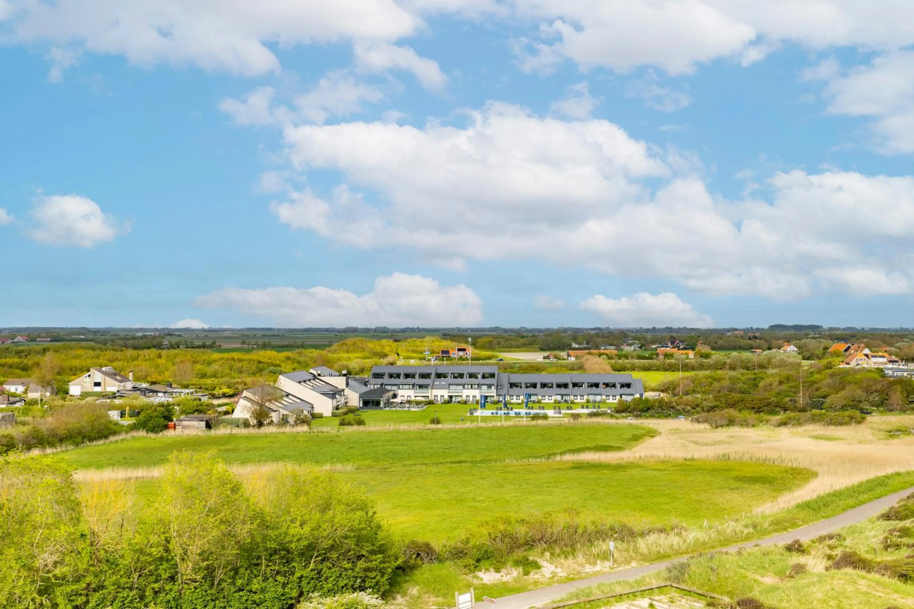 Bird's eye view in Fletcher Zuiderduin Beachhotel