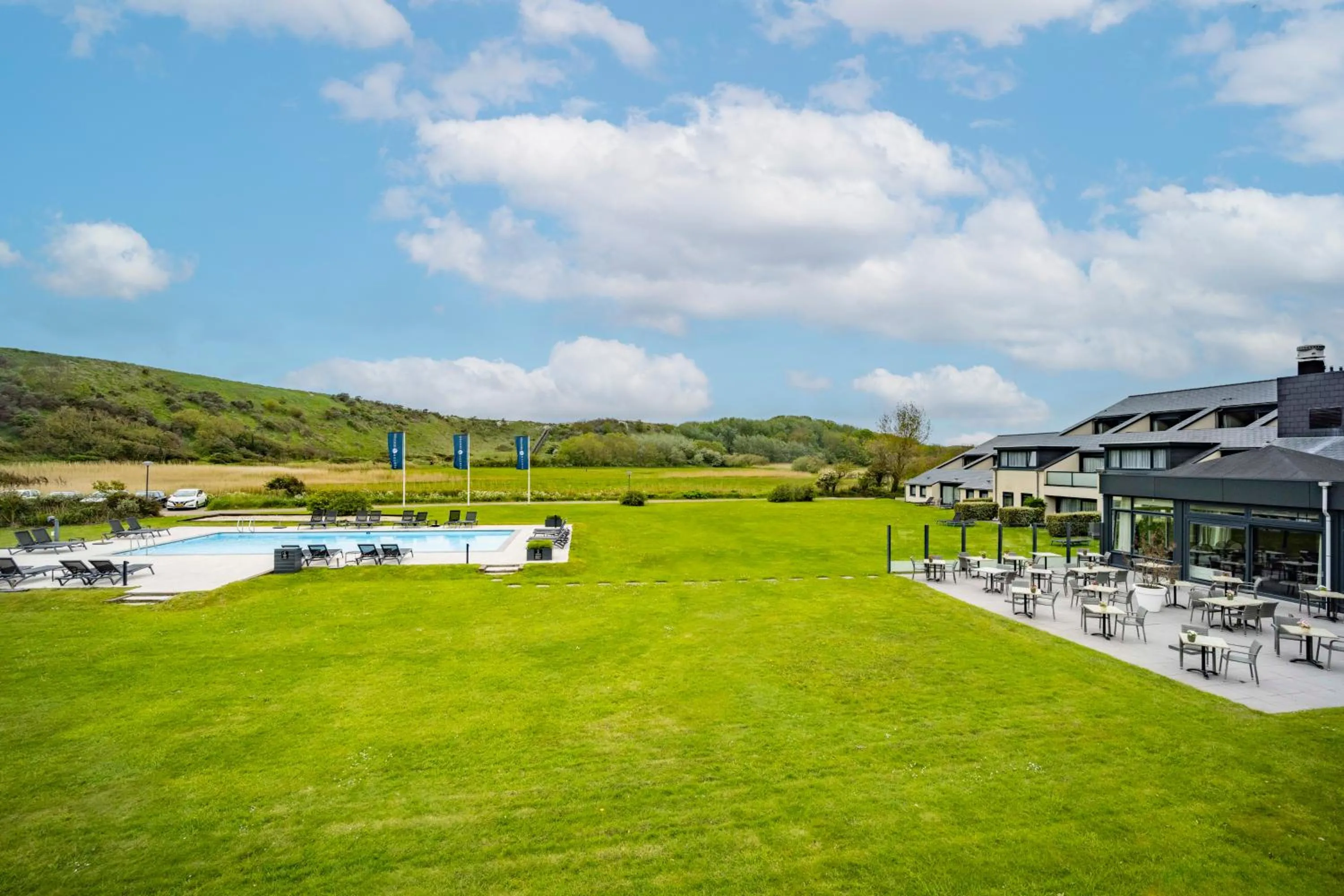 Swimming pool in Fletcher Zuiderduin Beachhotel