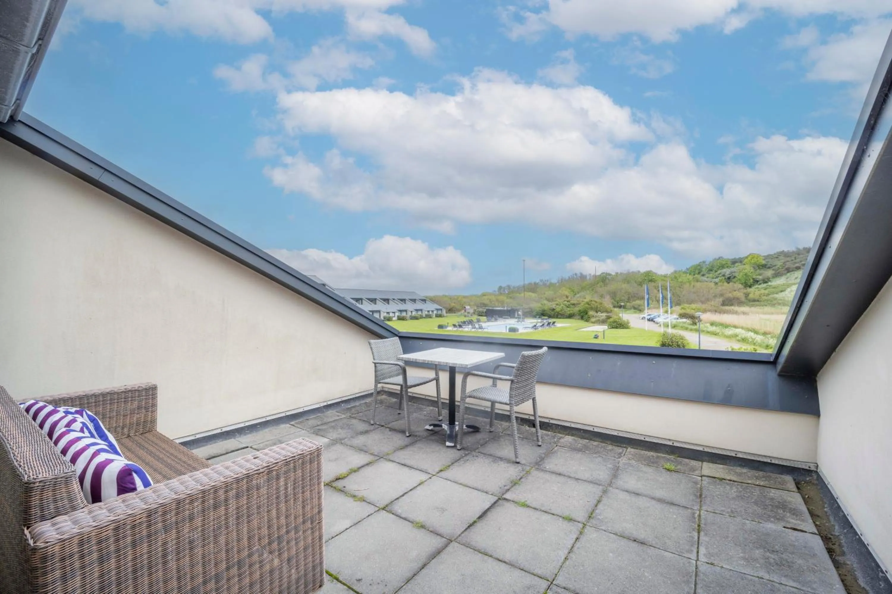 Balcony/Terrace in Fletcher Zuiderduin Beachhotel