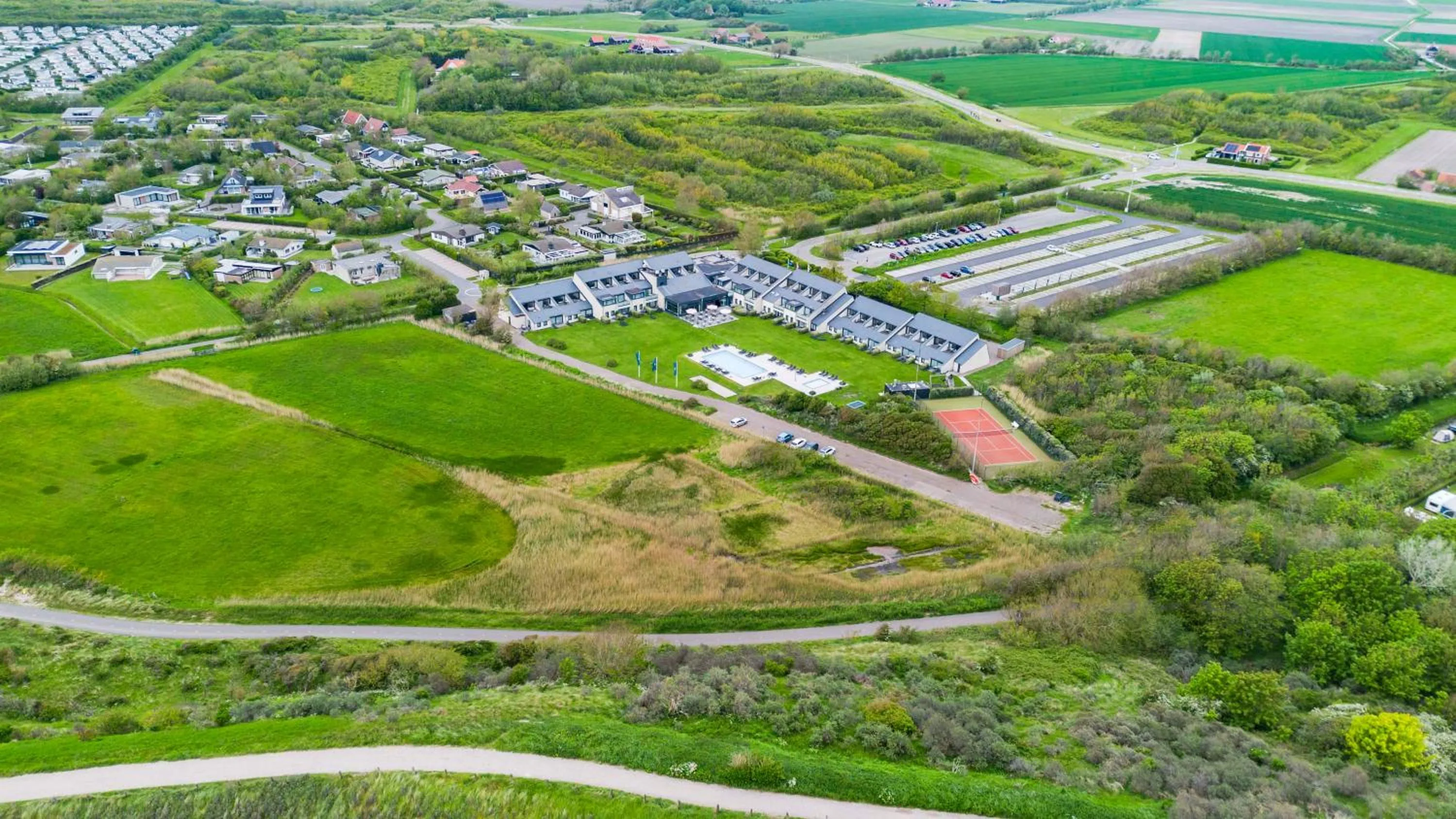 Bird's eye view in Fletcher Zuiderduin Beachhotel