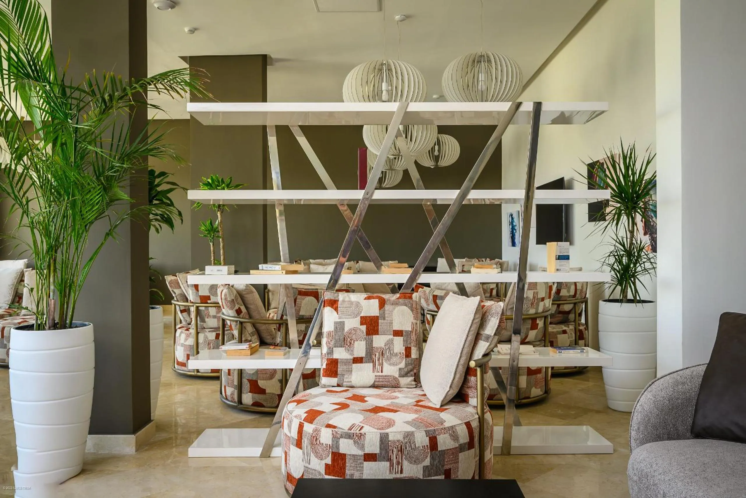 Seating area in PLAYA DEL PACHA Suites Hotel