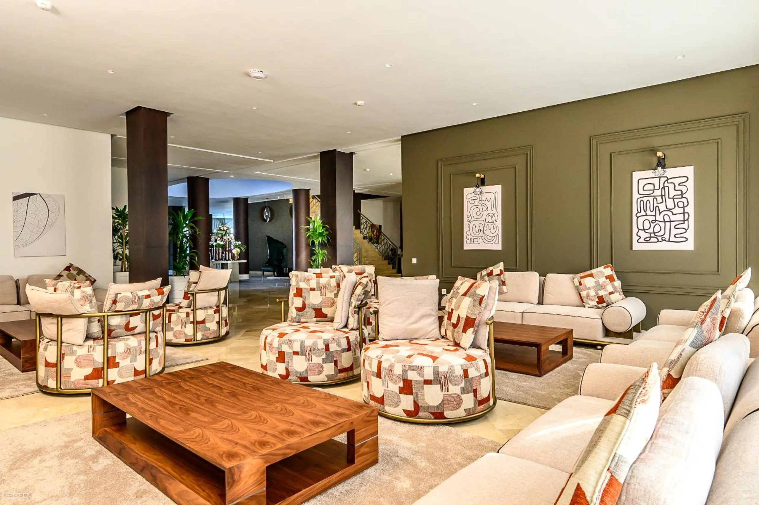 Seating area in PLAYA DEL PACHA Suites Hotel