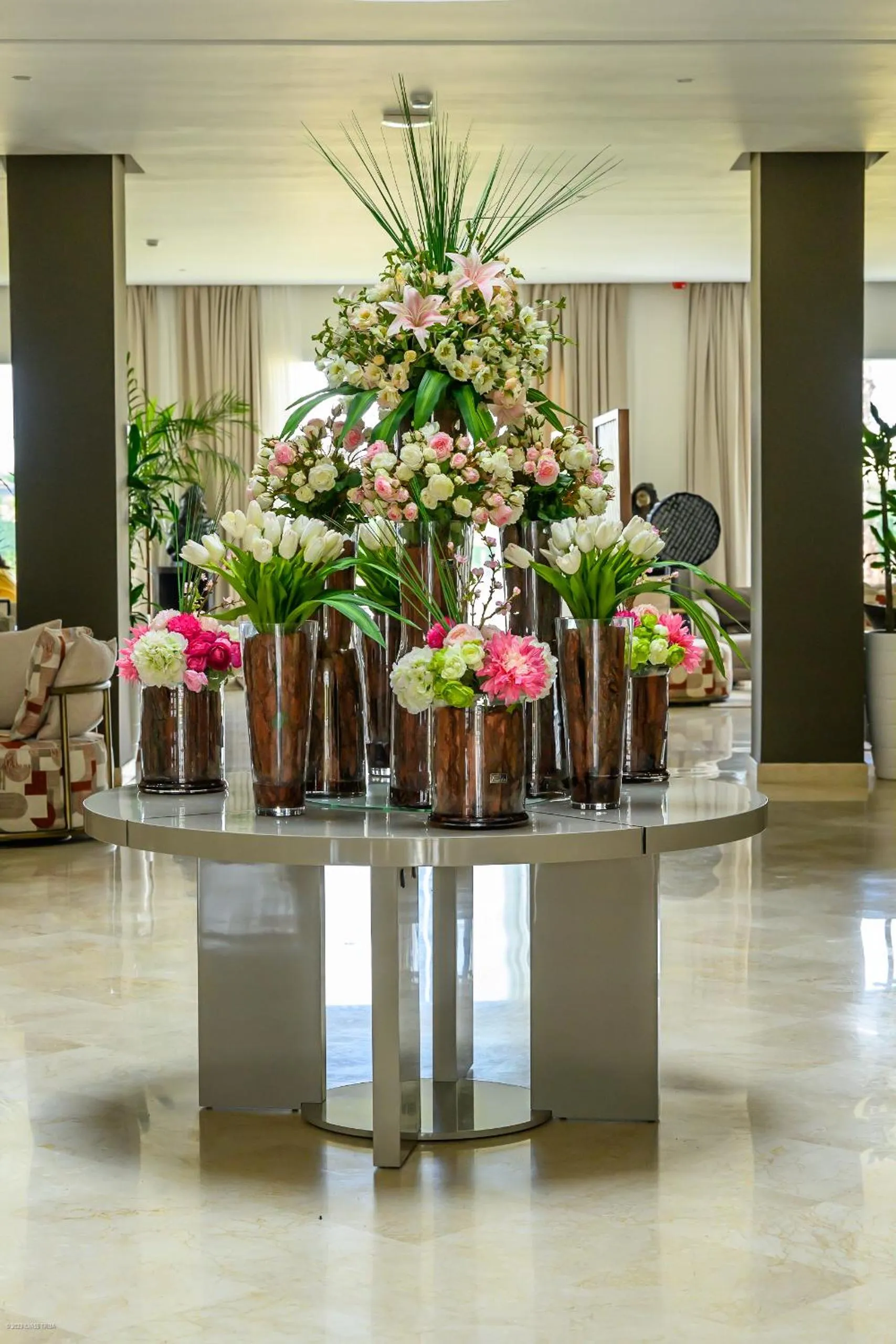 Lobby or reception in PLAYA DEL PACHA Suites Hotel