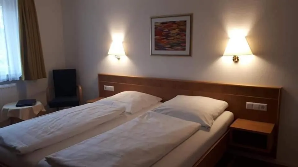 Bedroom, Bed in Hotel Württemberger Hof Garni